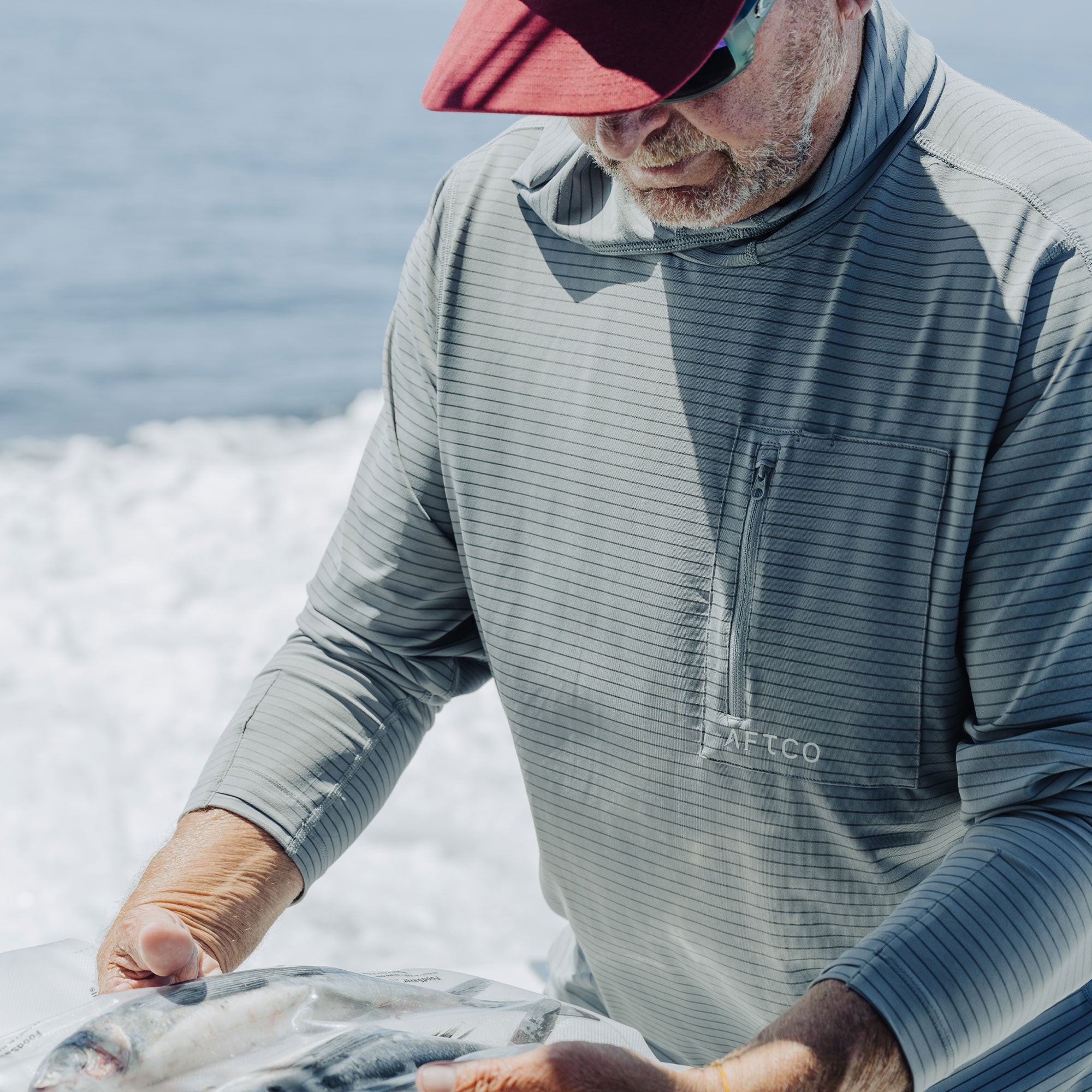 Channel Hooded Performance Shirt - Image 23