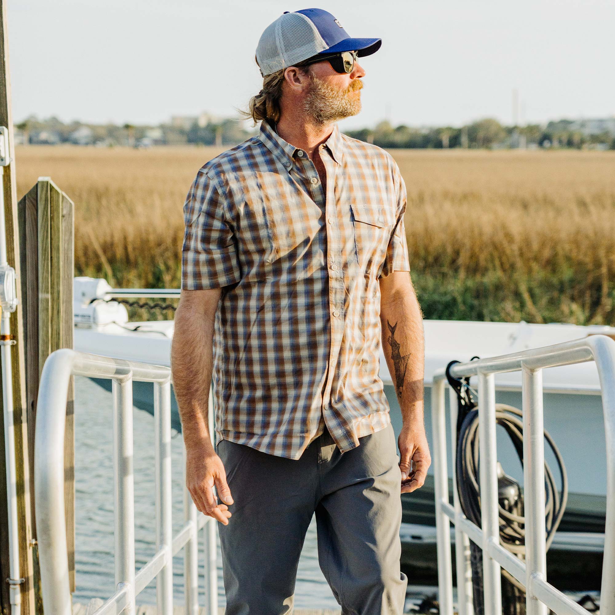 Portside SS Button Down Fishing Shirt - Image 32
