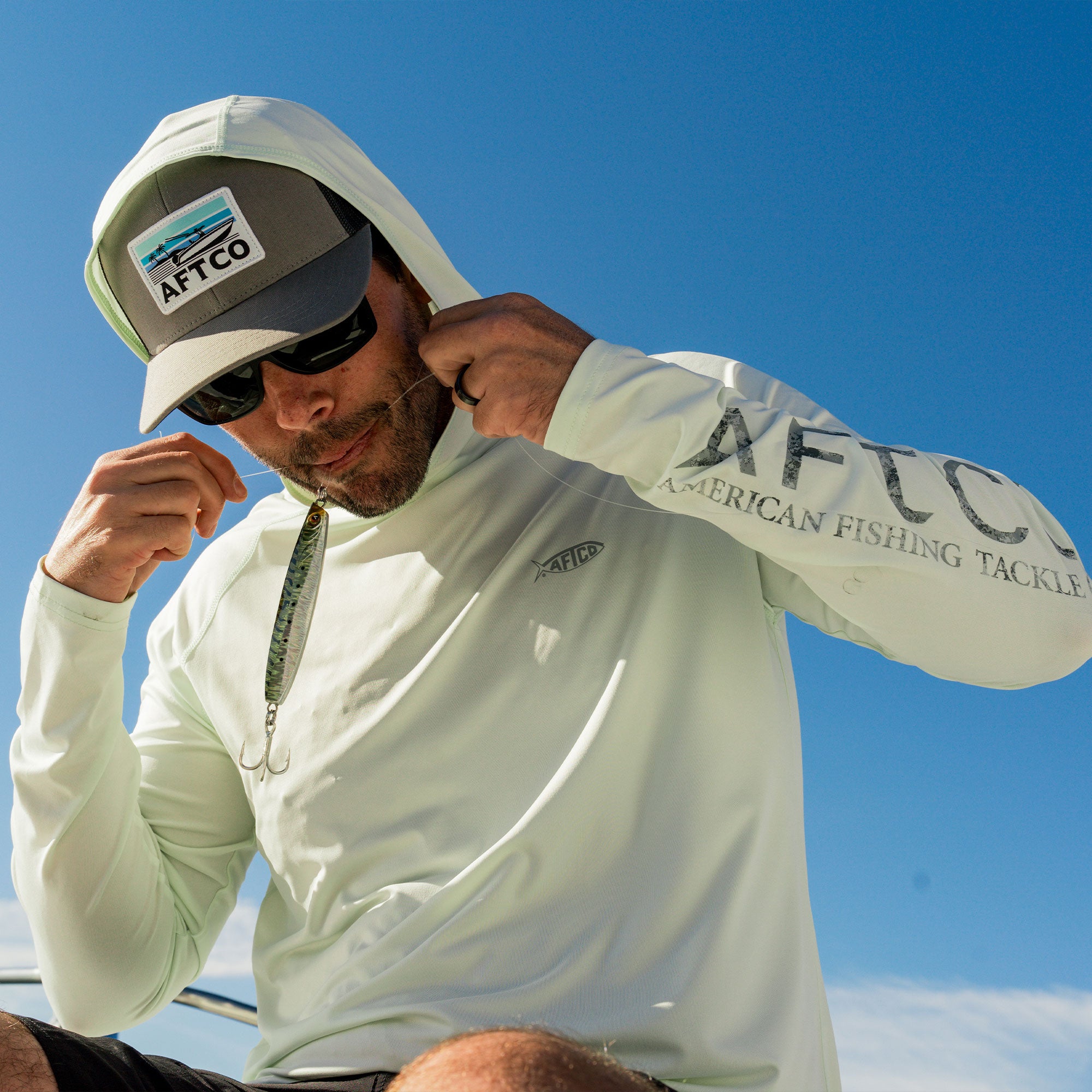 Samurai Sun Protection Hoodie Shirt - Image 51