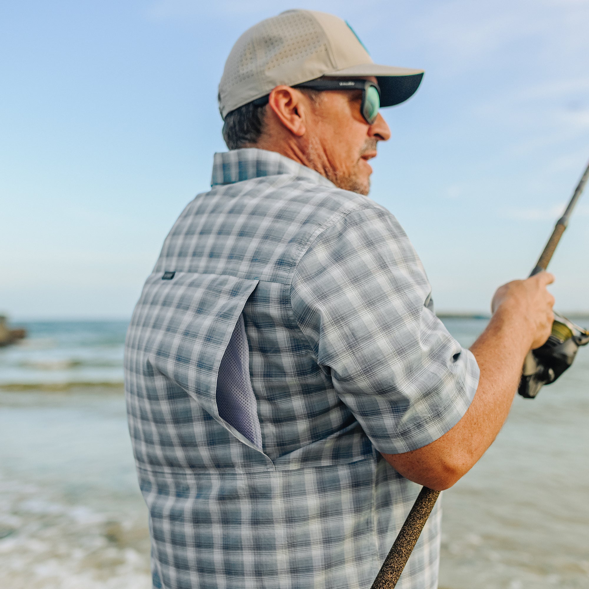 Portside SS Vented Fishing Shirt - Image 8