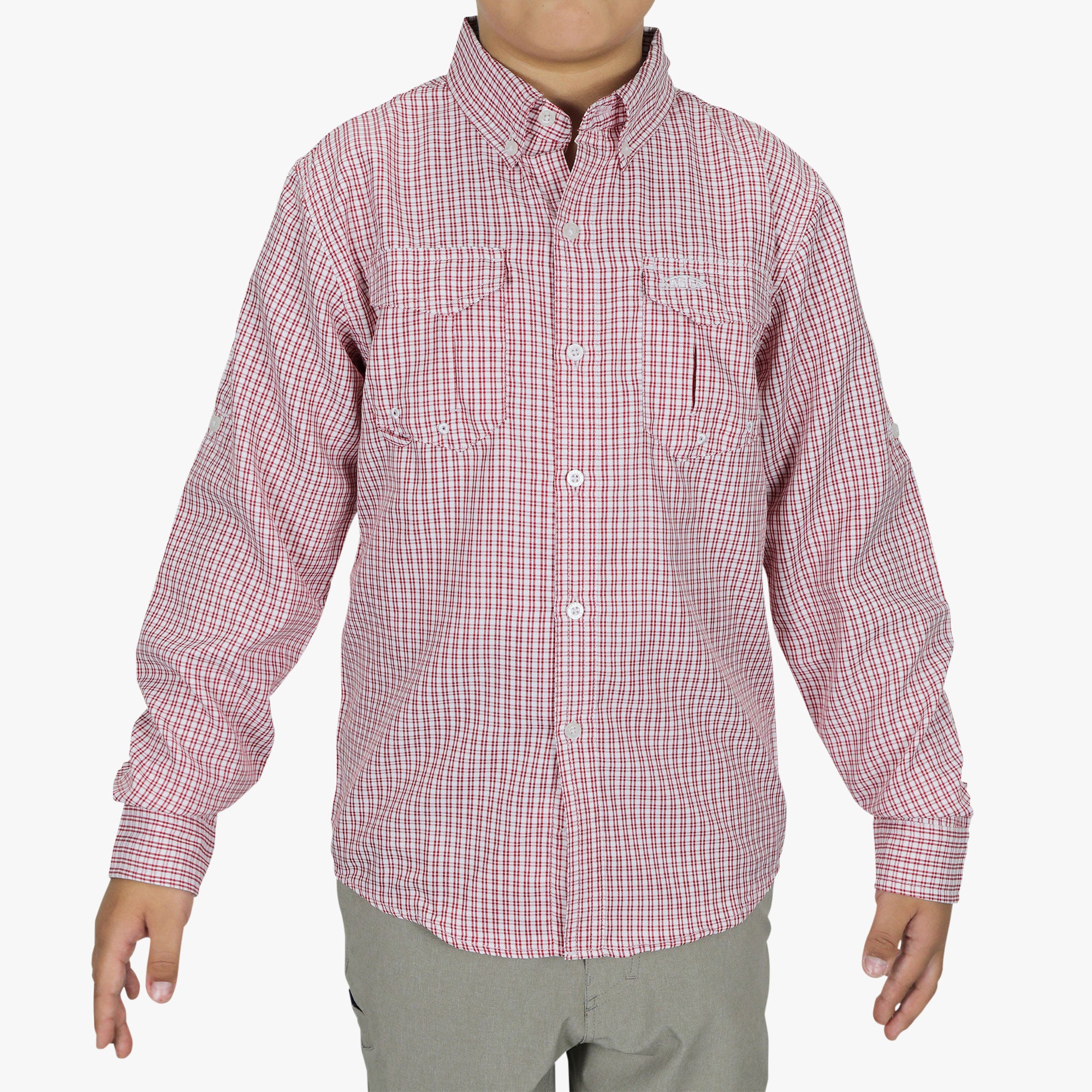 Youth Sirius LS Vented Fishing Shirt - Image 10