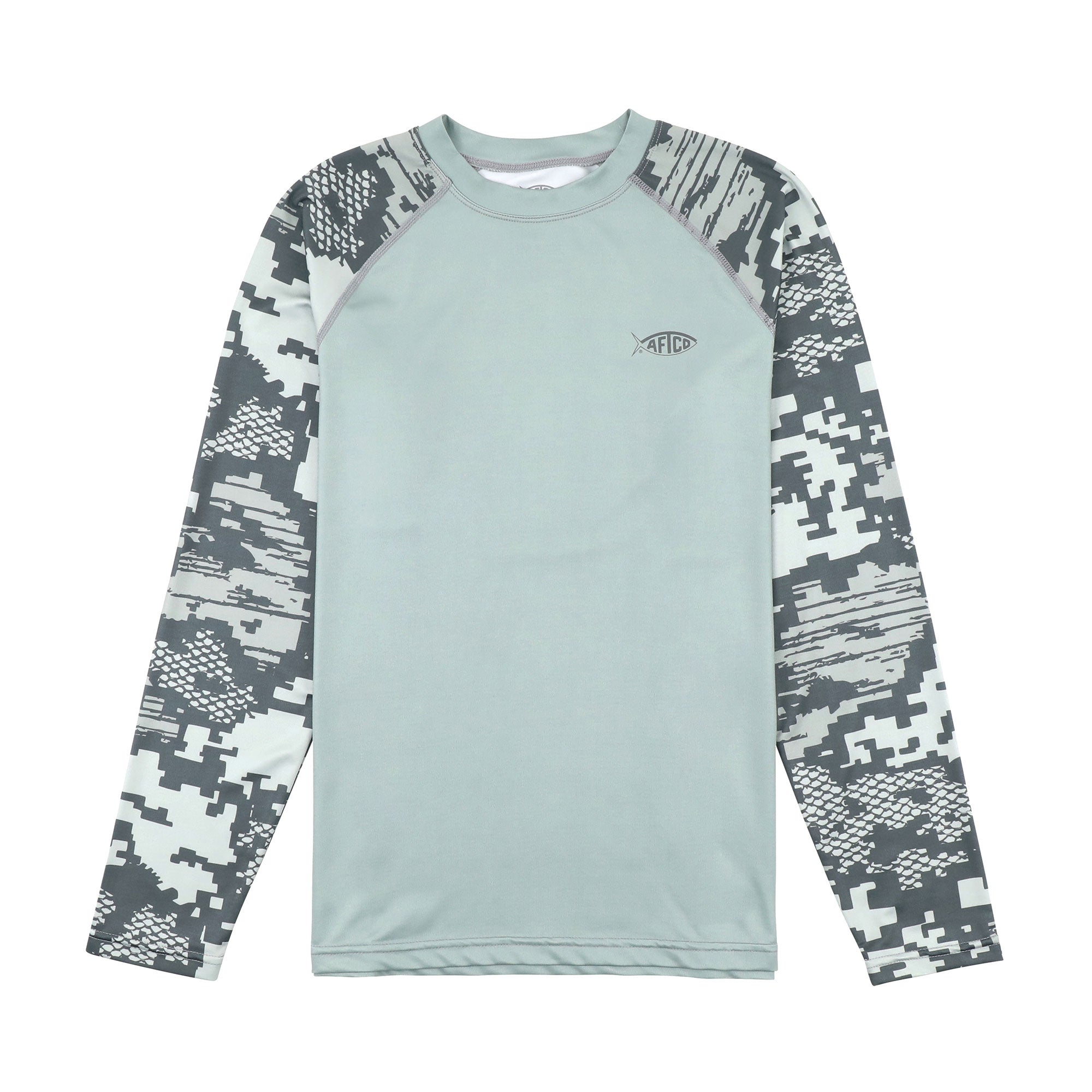 Youth Tactical Camo LS Performance Shirt - Image 2