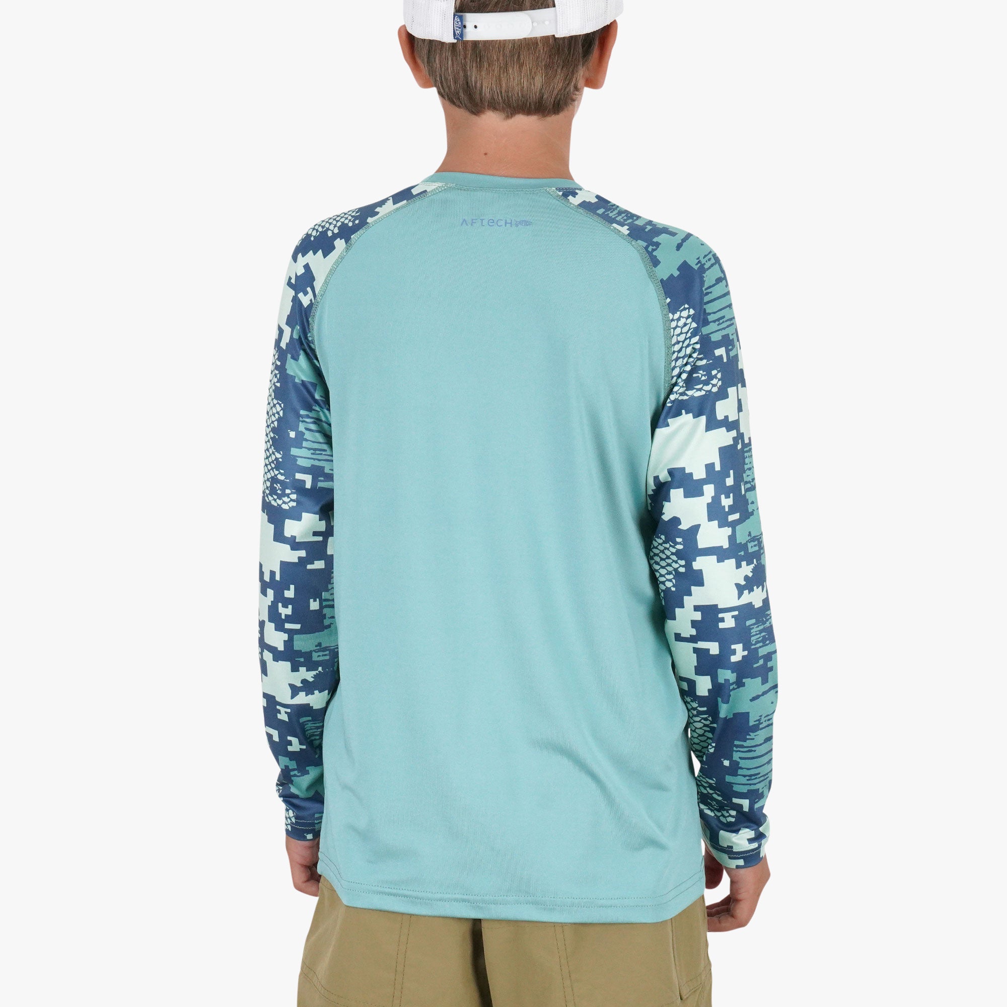 Youth Tactical Camo LS Performance Shirt - Image 11