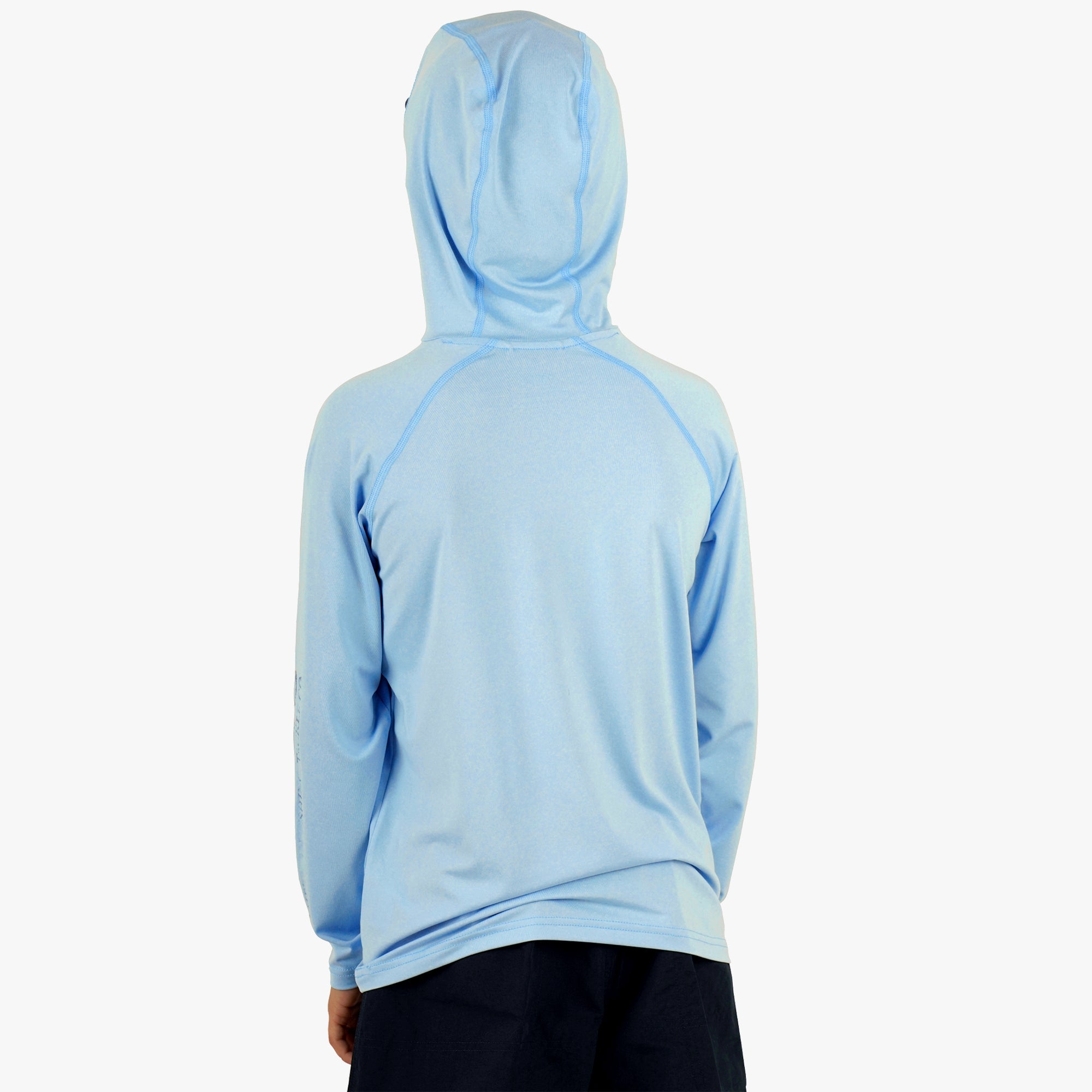 Youth Samurai Hood Performance LS Shirt - Image 42