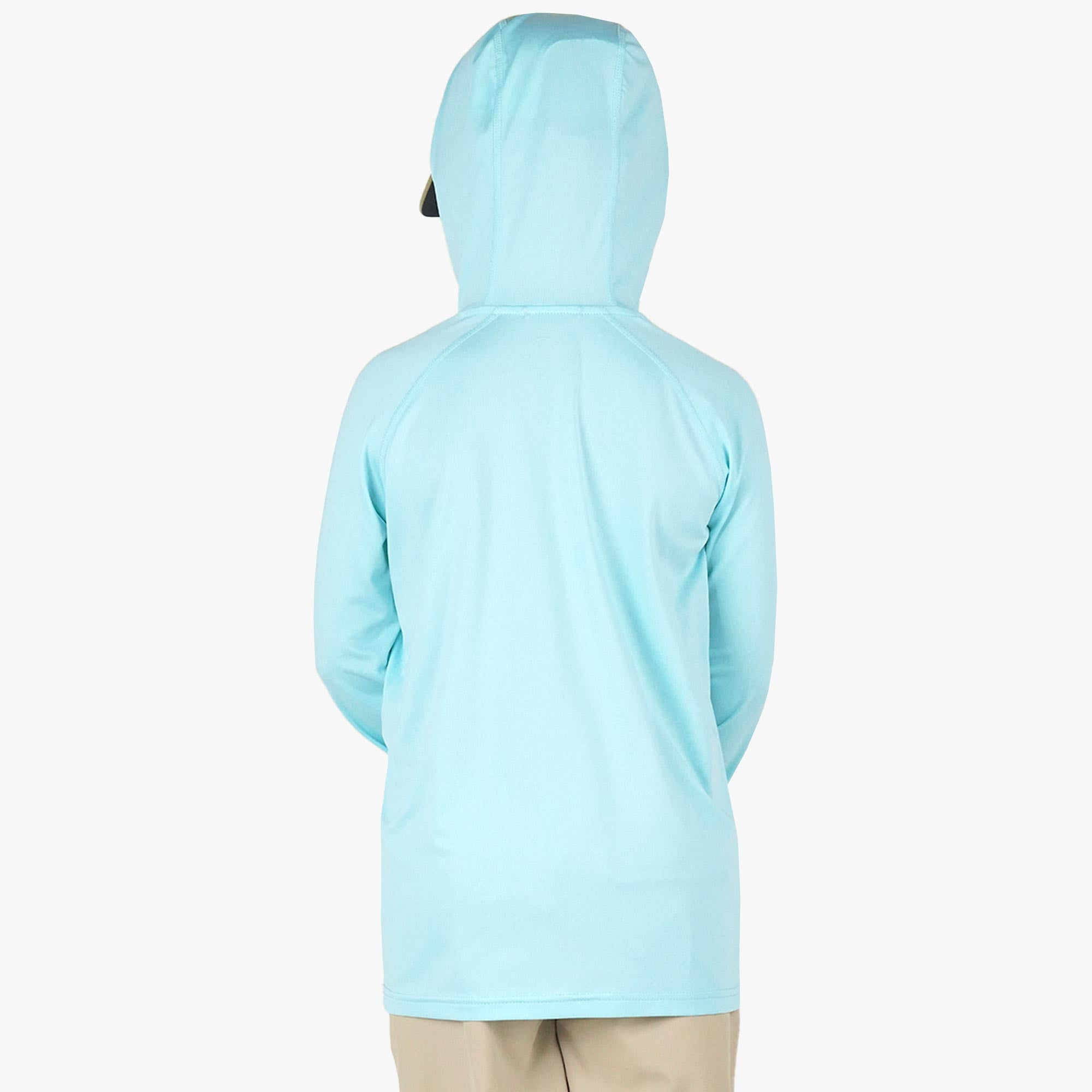 Youth Samurai Hood Performance LS Shirt - Image 11