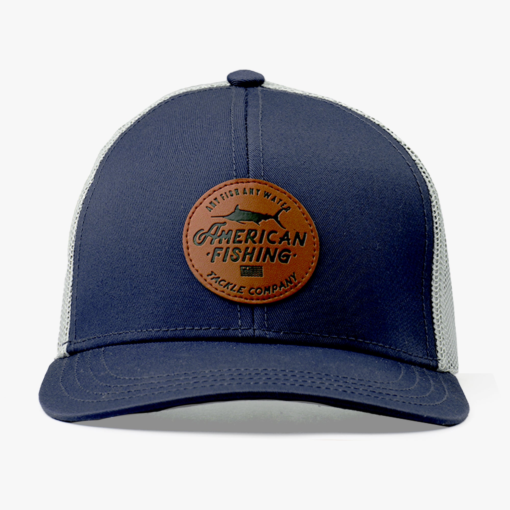 Youth Lemonade Leather Trucker Hat - Image 6
