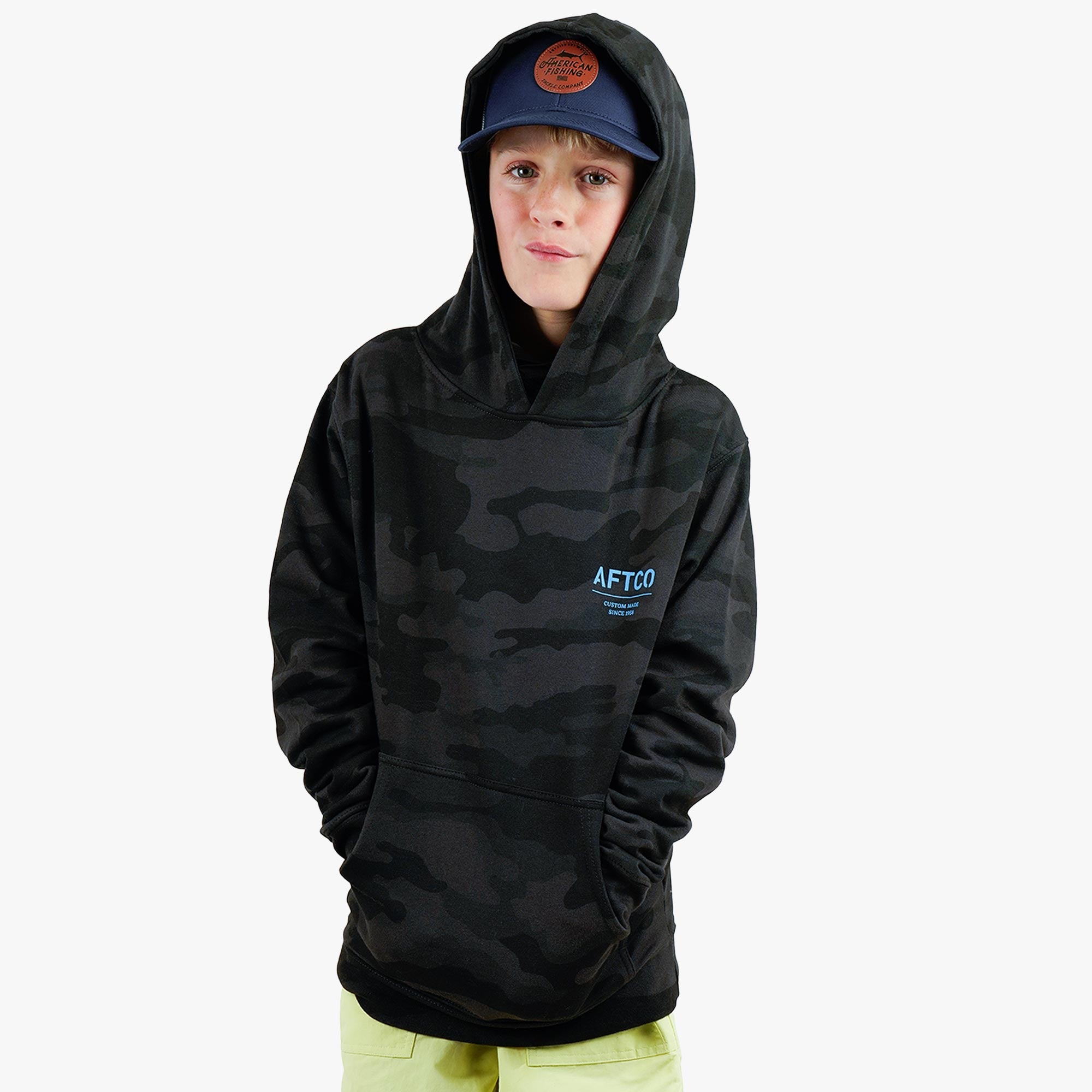 Youth Radar Camo Pullover Hoodie - Image 5