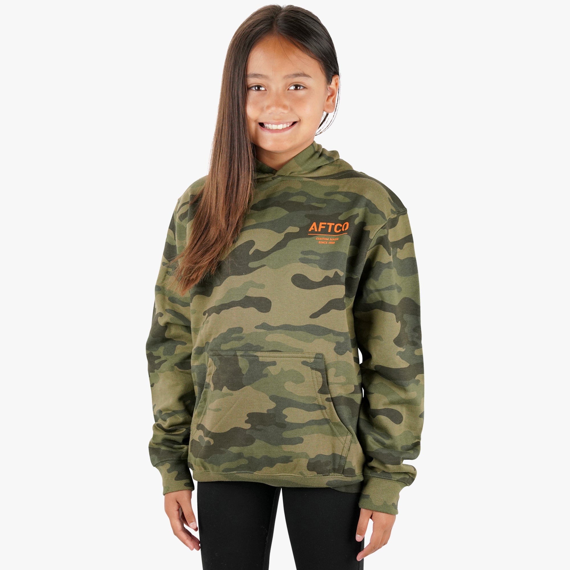 Youth Radar Camo Pullover Hoodie - Image 3
