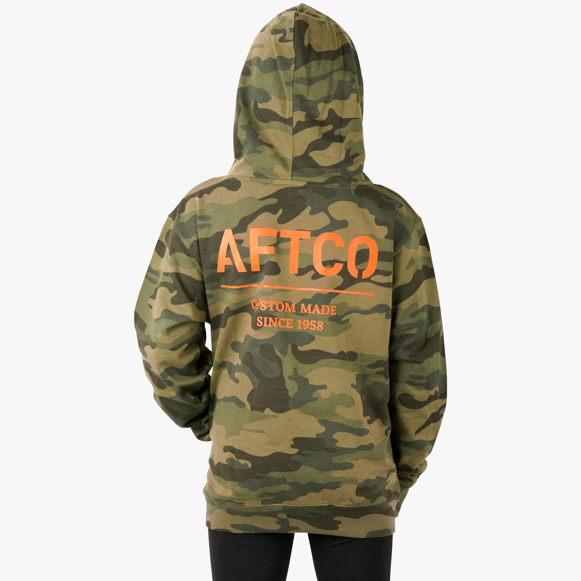 Youth Radar Camo Pullover Hoodie - Image 4
