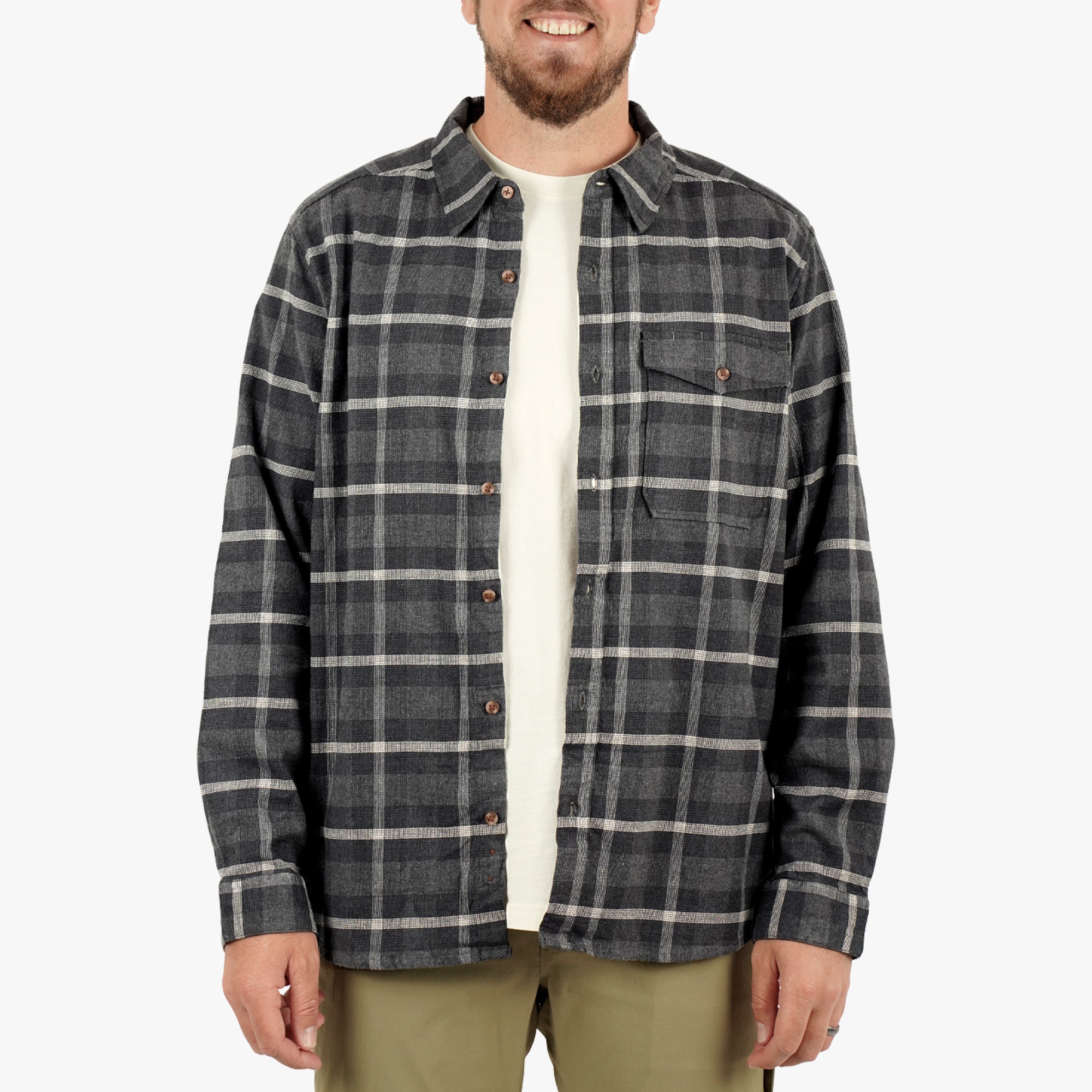 Lager LS Flannel Shirt - Image 2