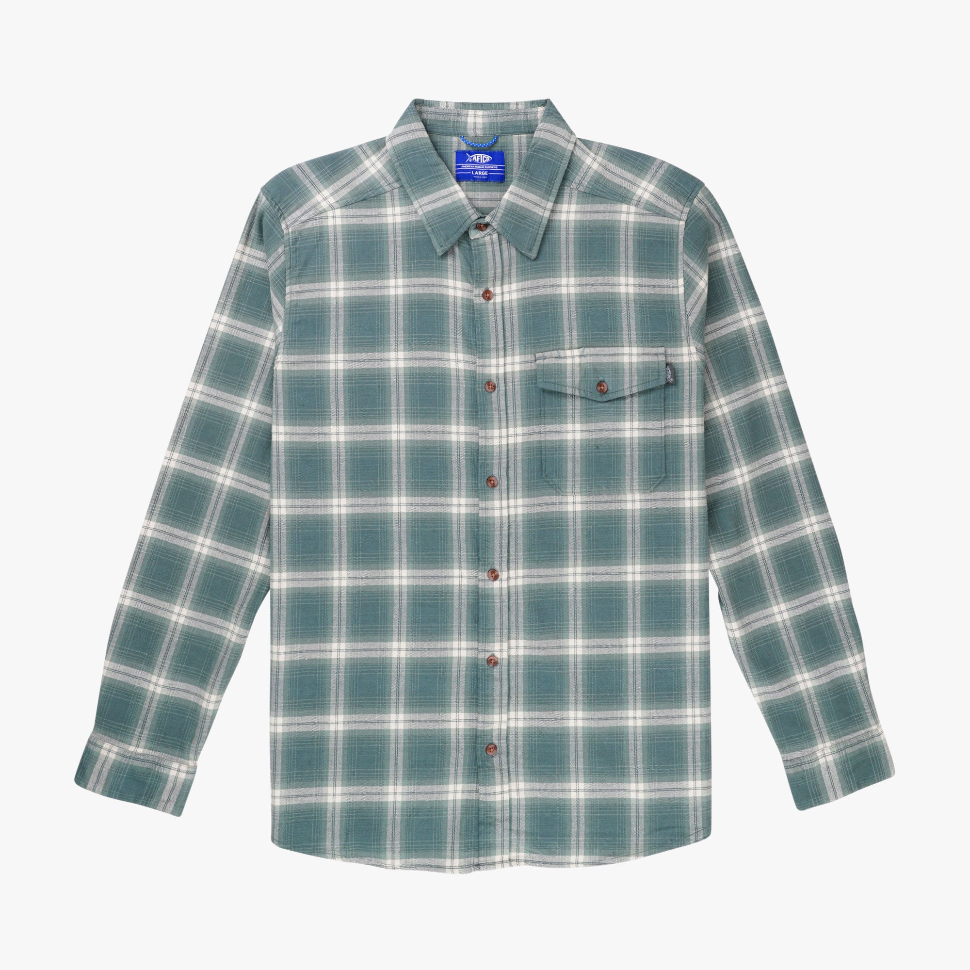 Lager LS Flannel Shirt - Image 2