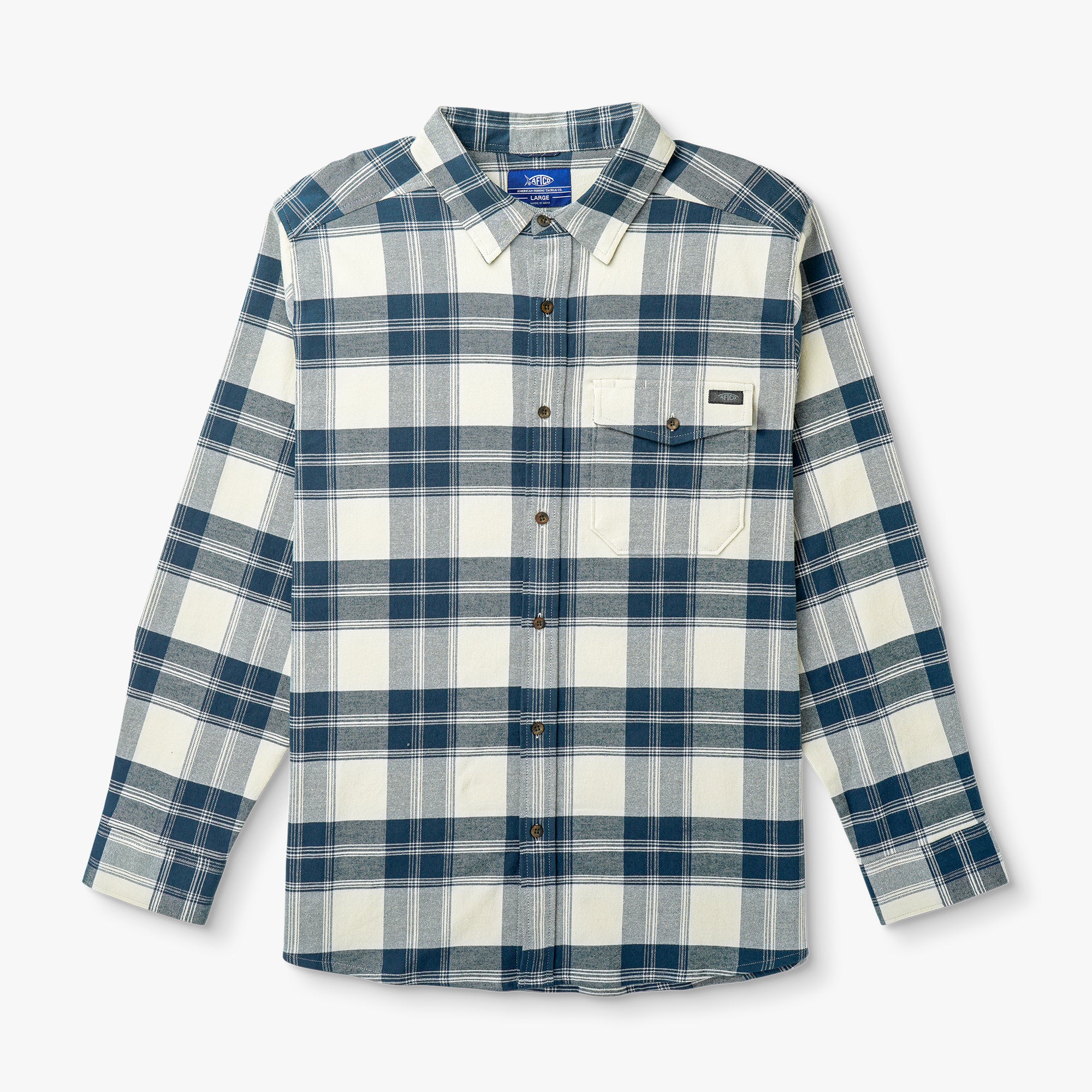 Lager LS Flannel Shirt - Image 4