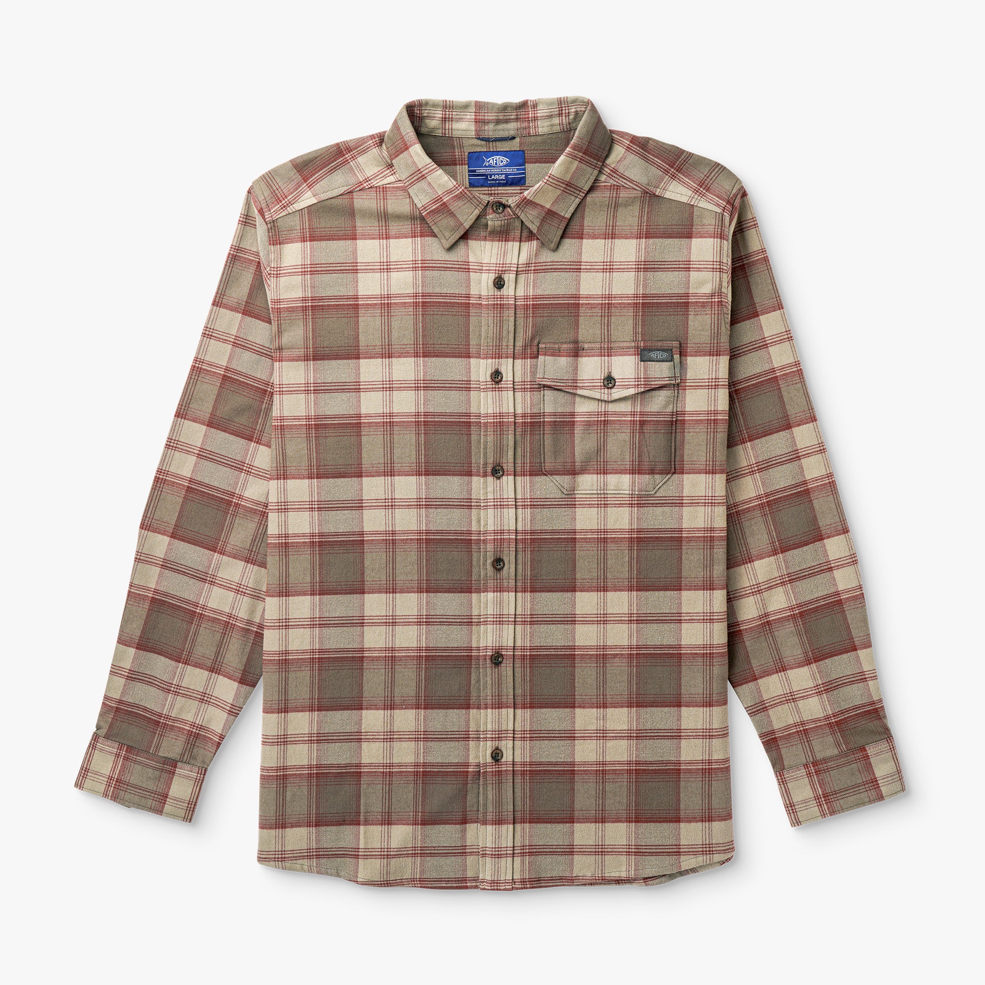 Lager LS Flannel Shirt - Image 5