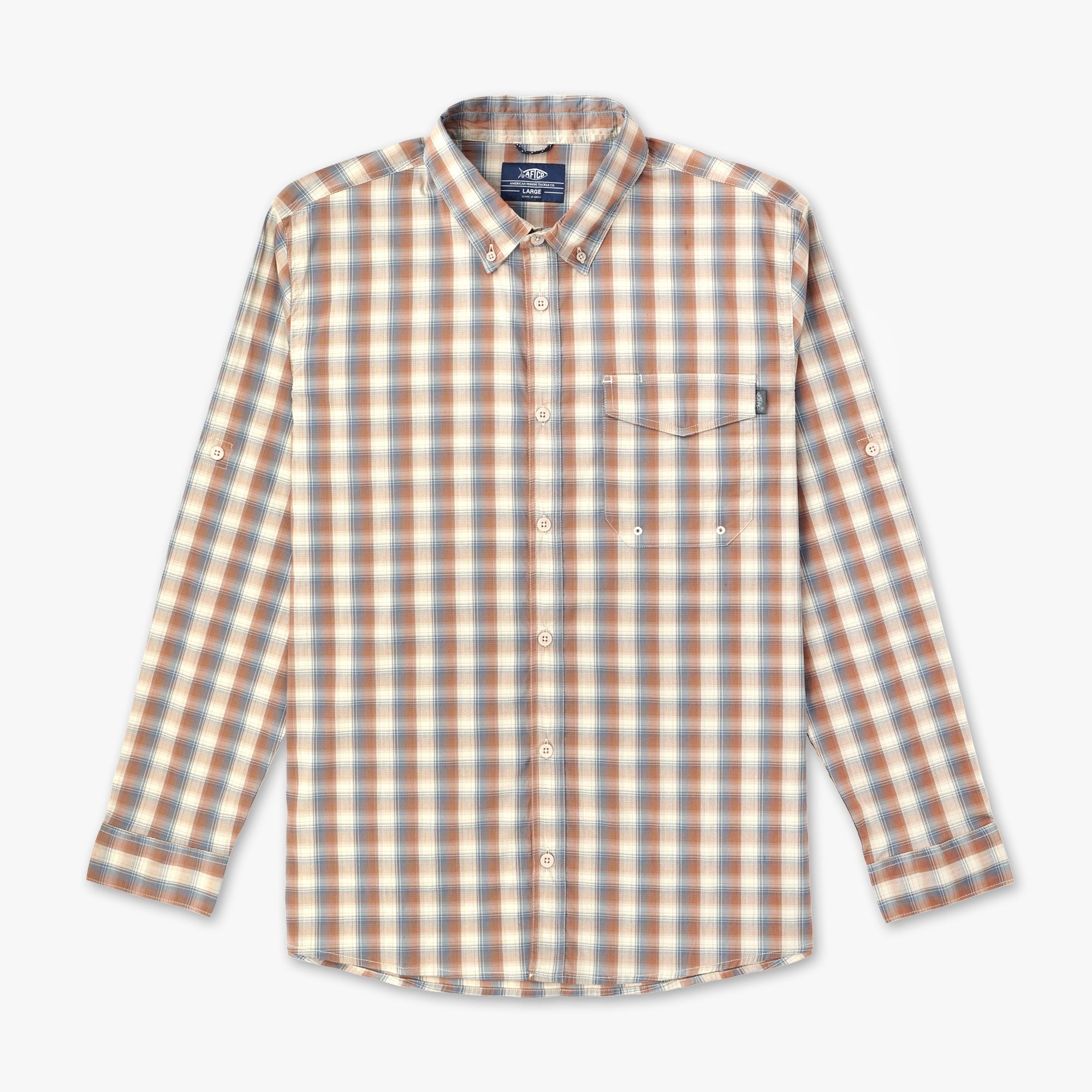 Portside LS Button Down Fishing Shirt - Image 2