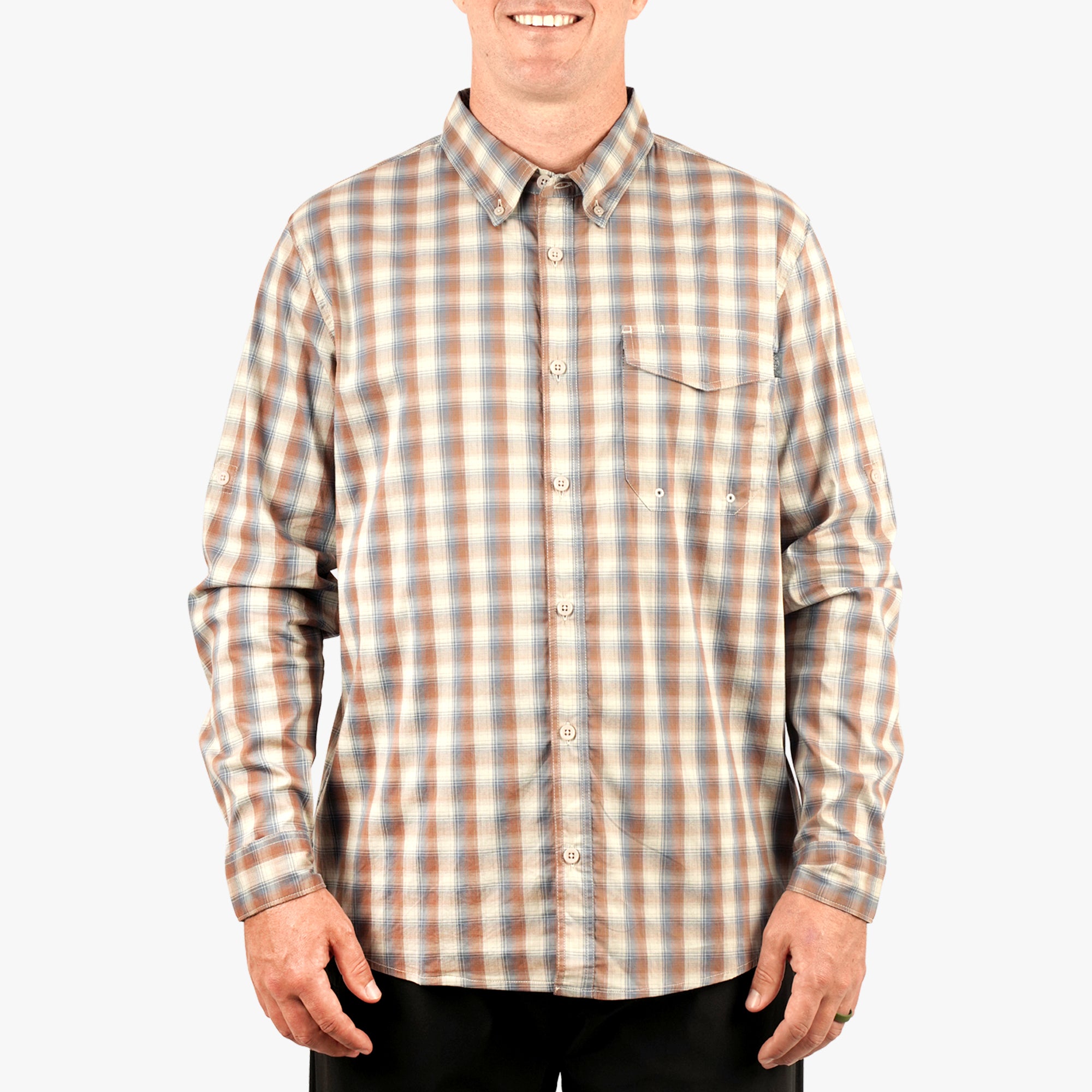 Portside LS Button Down Fishing Shirt - Image 6