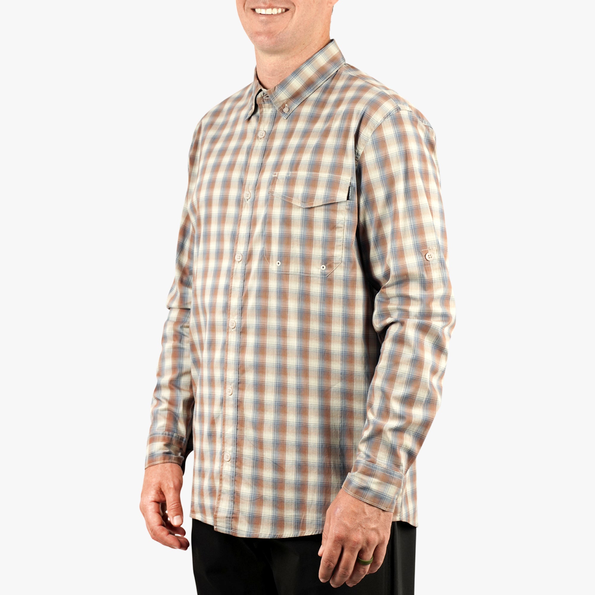 Portside LS Button Down Fishing Shirt - Image 7