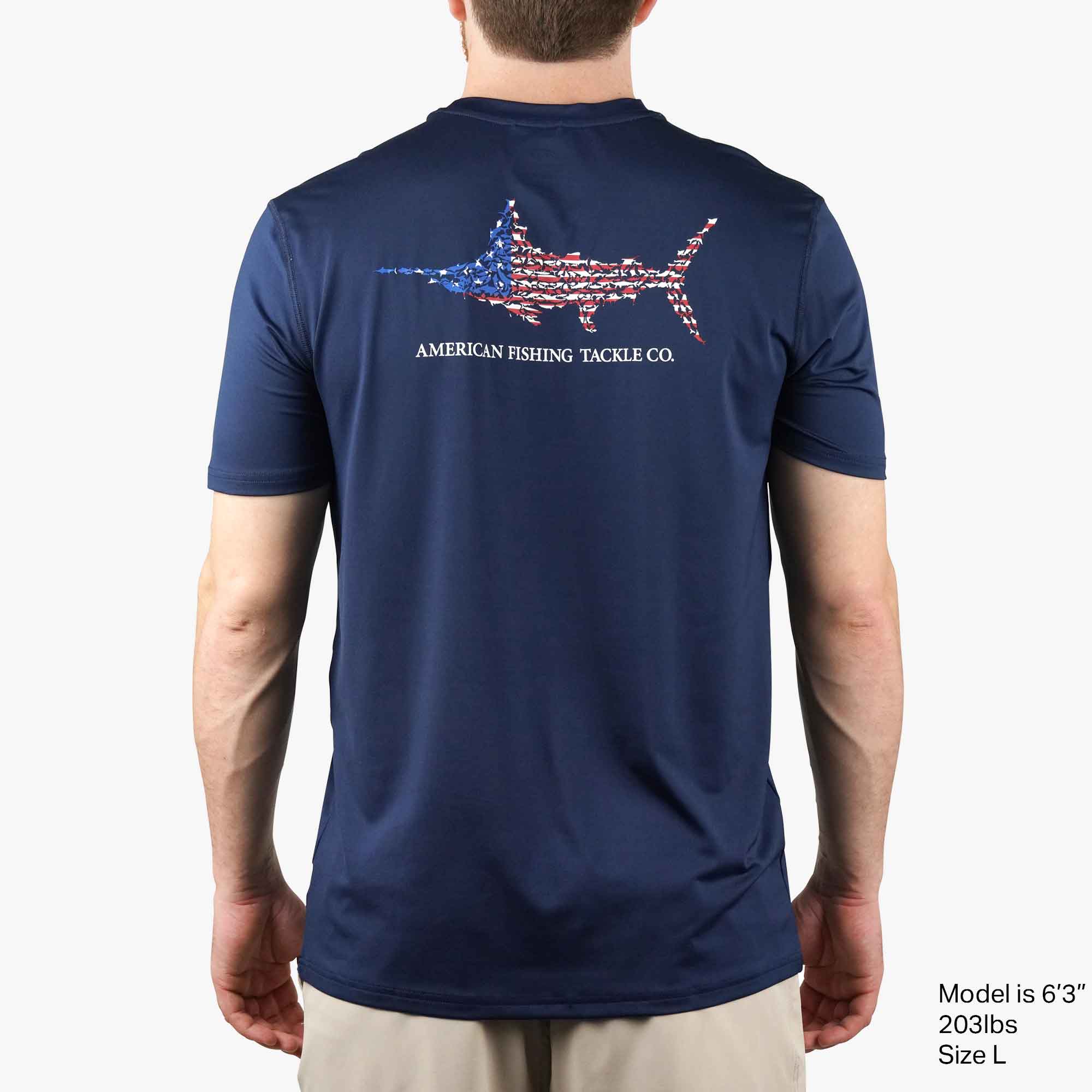 Jigfish UVX Americana SS Performance Shirt - Image 7