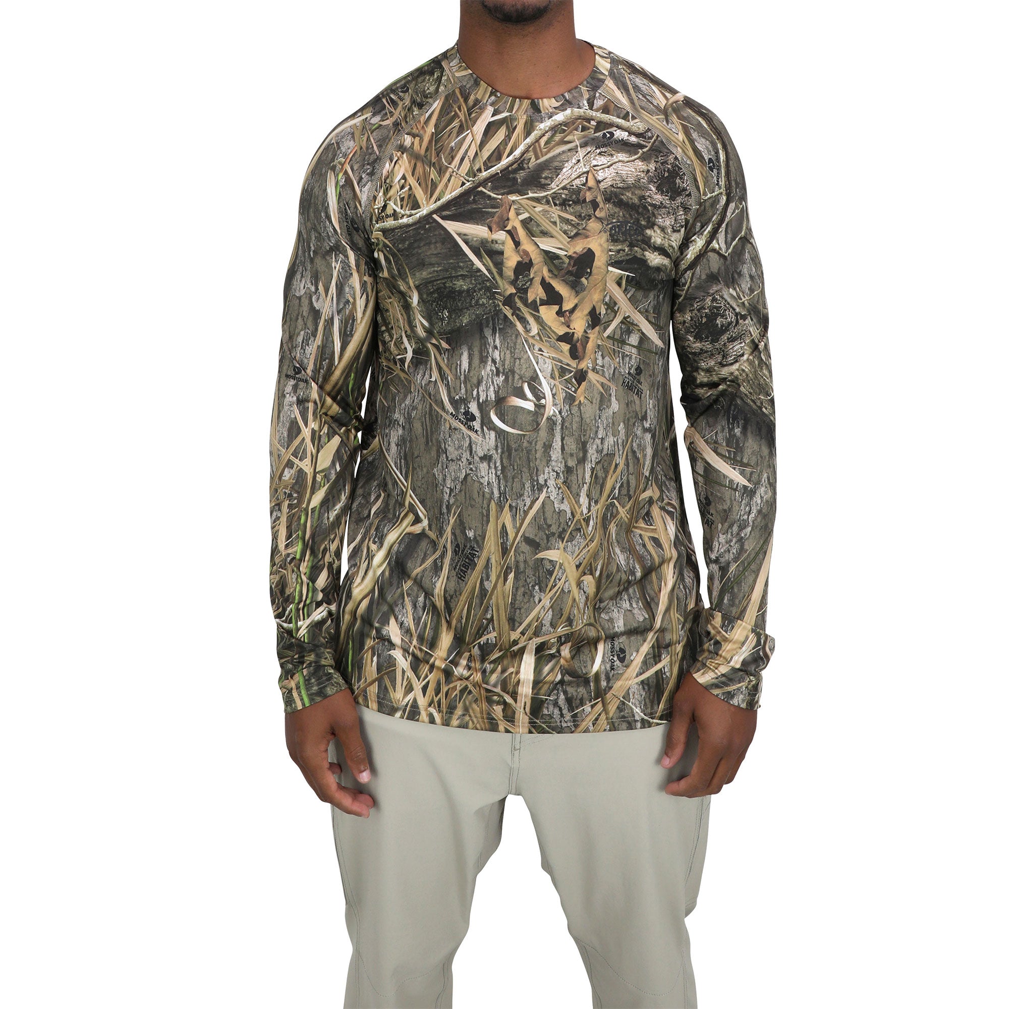 Mossy Oak? Camo LS Performance Shirt - Image 6