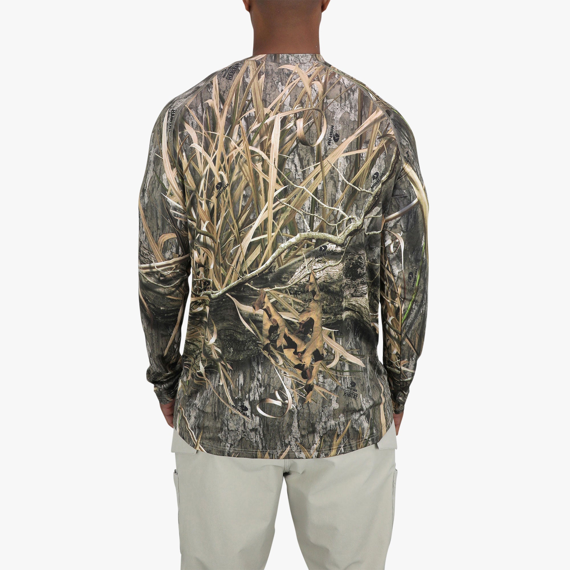 Mossy Oak? Camo LS Performance Shirt - Image 7