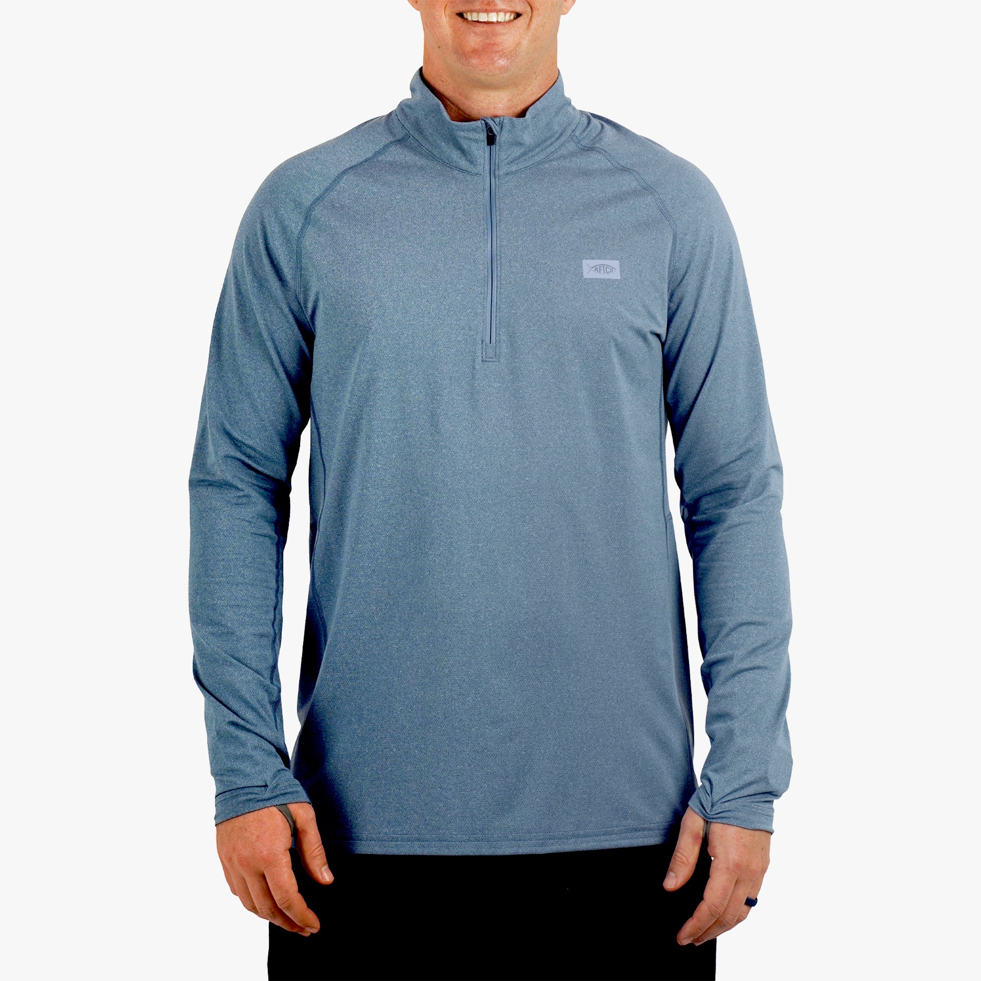 Air-O Mesh 1/4 Zip Performance Shirt - Image 2