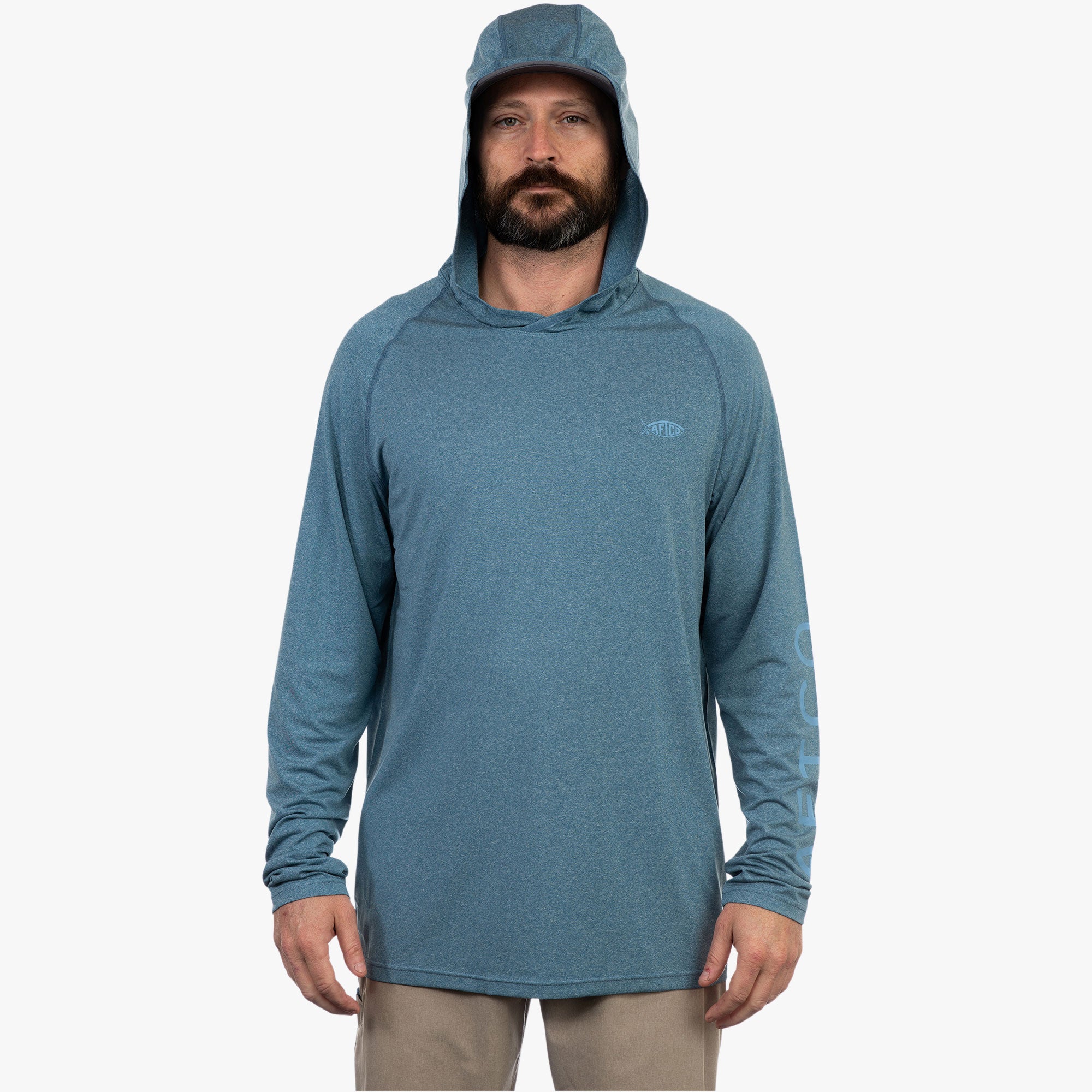 Samurai Sun Protection Hoodie Shirt - Image 15