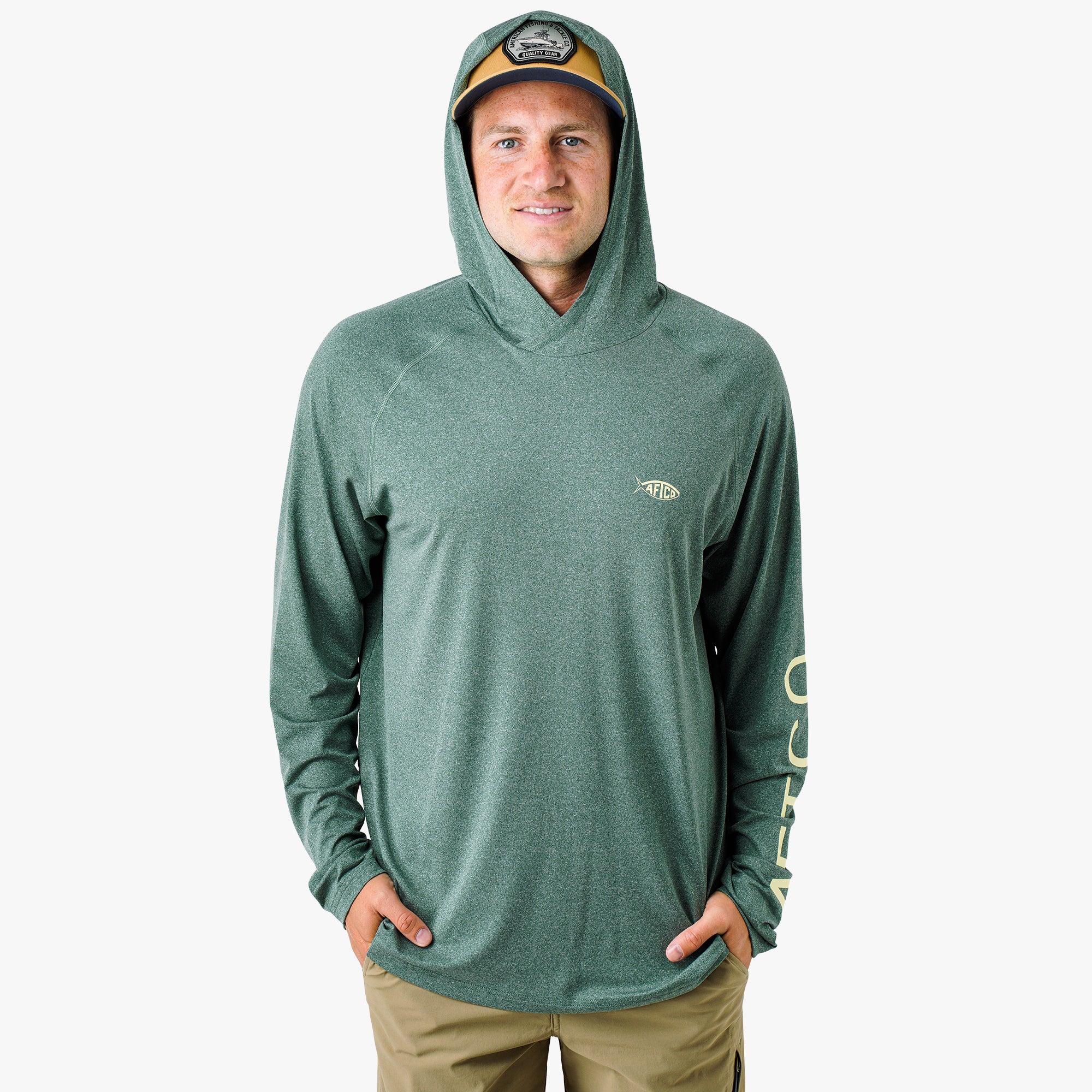 Samurai Sun Protection Hoodie Shirt - Image 46