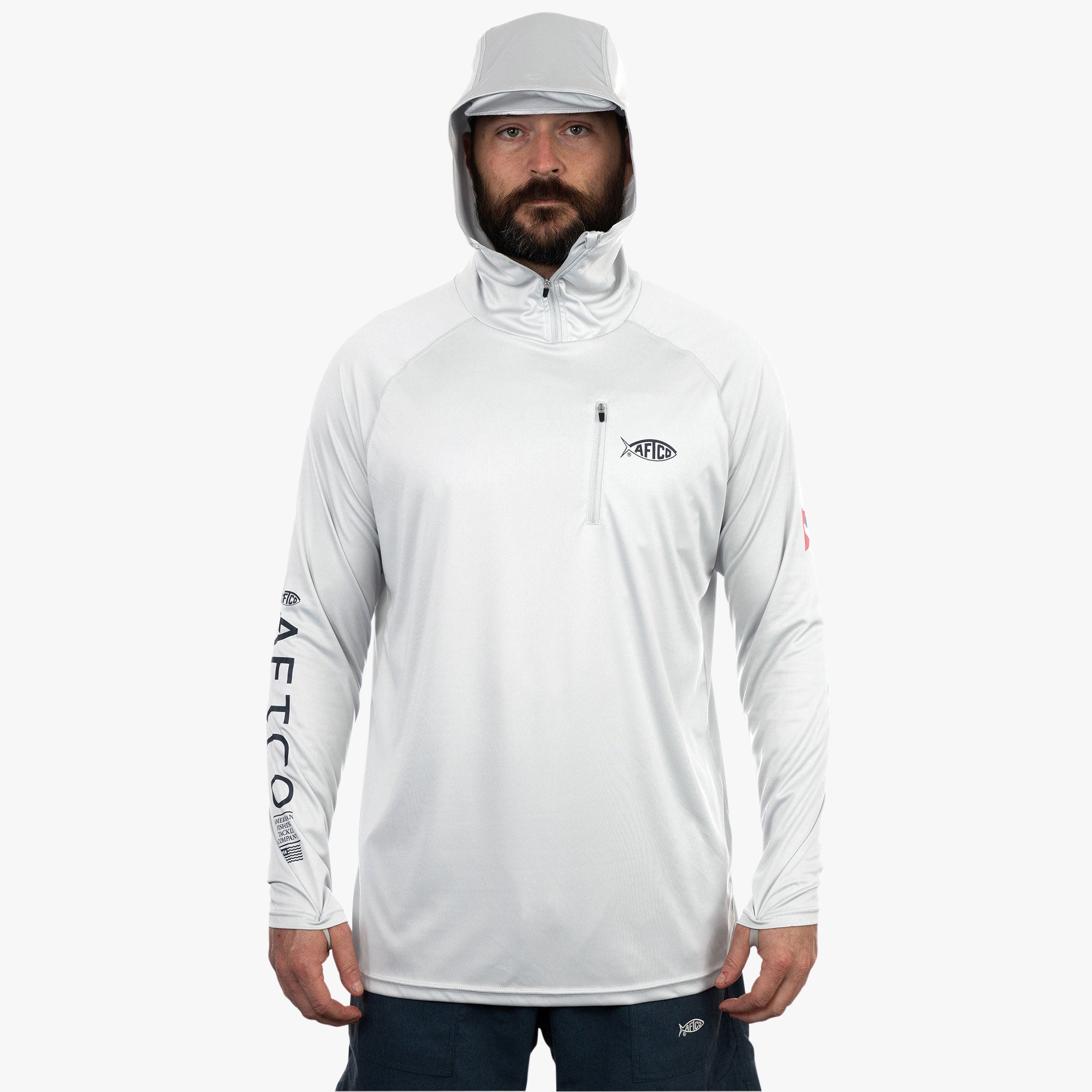 Jason Christie Hooded LS Performance Shirt - Image 6