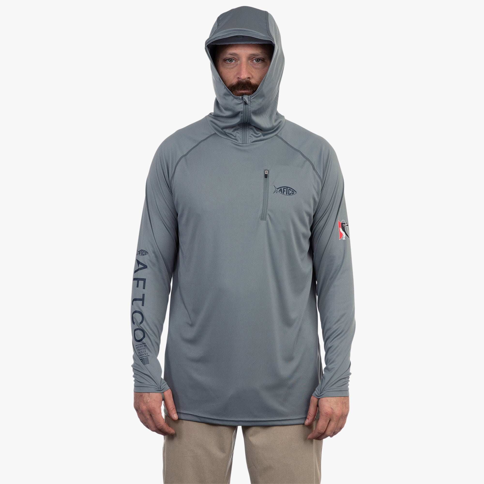 Jason Christie Hooded LS Performance Shirt - Image 3