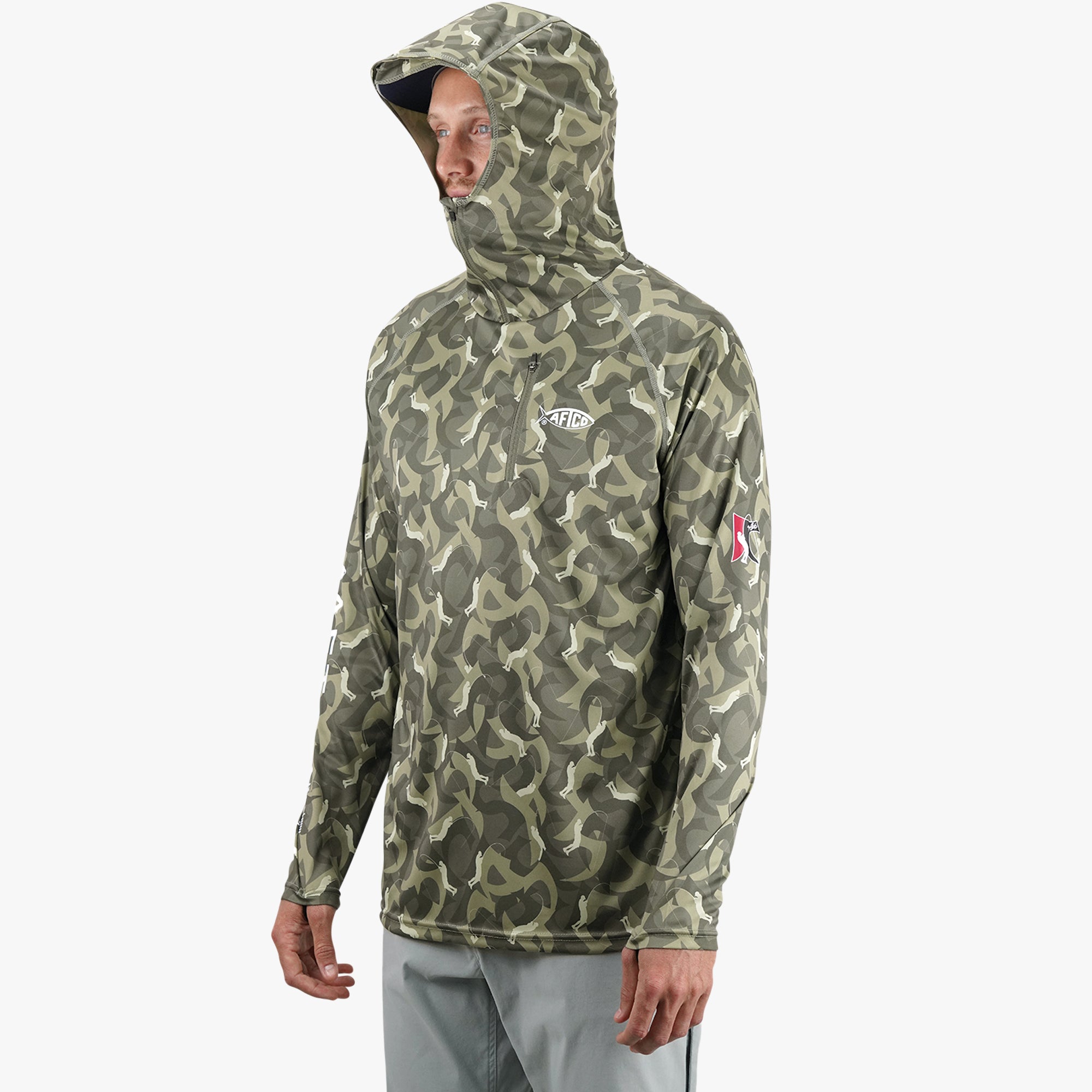 Jason Christie Camo LS Performance Shirt - Image 3