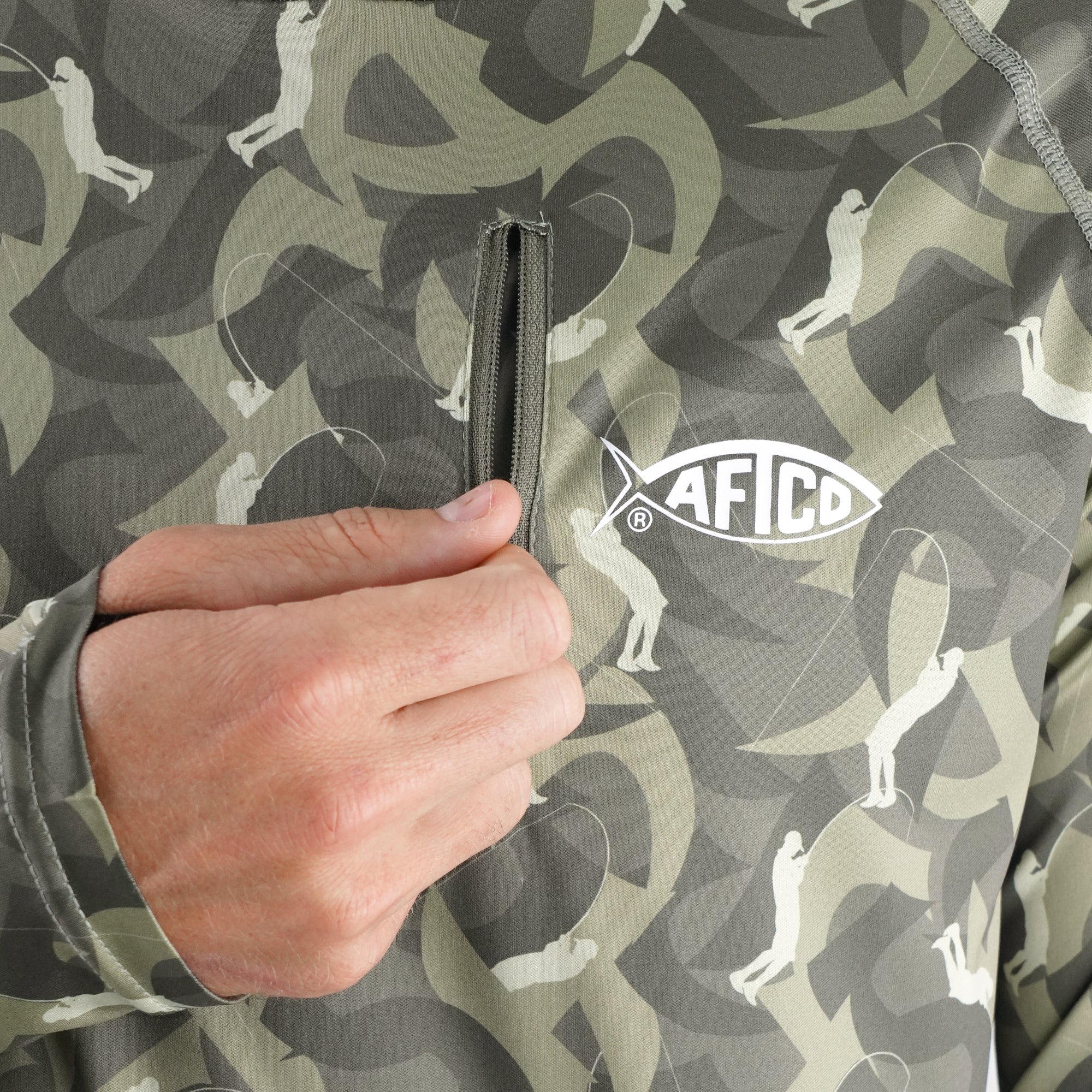 Jason Christie Hooded LS Performance Shirt - Image 12
