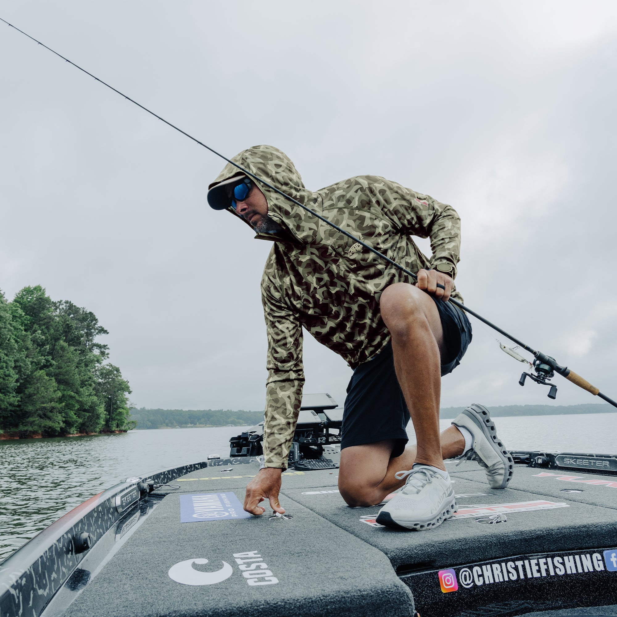 Jason Christie Camo LS Performance Shirt - Image 9