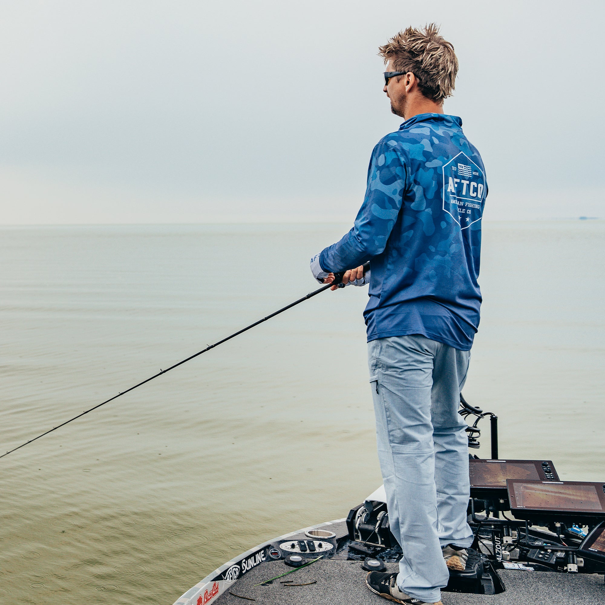 OG Camo UVX LS Sun Protection Hoodie - Image 9