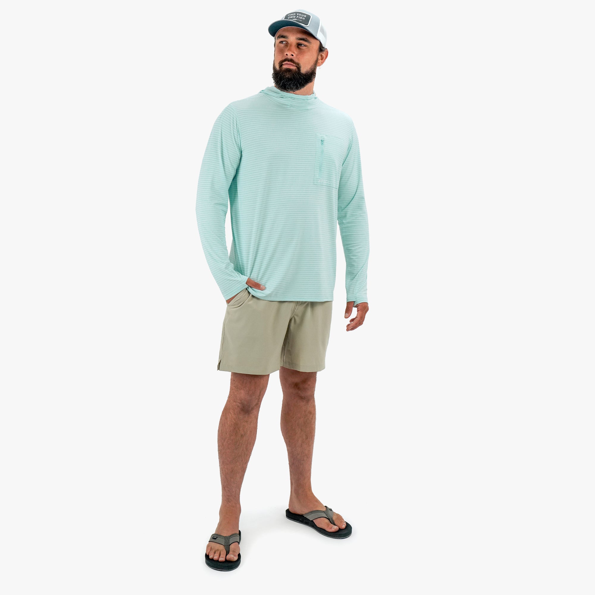 Channel Hooded Performance Shirt - Image 21