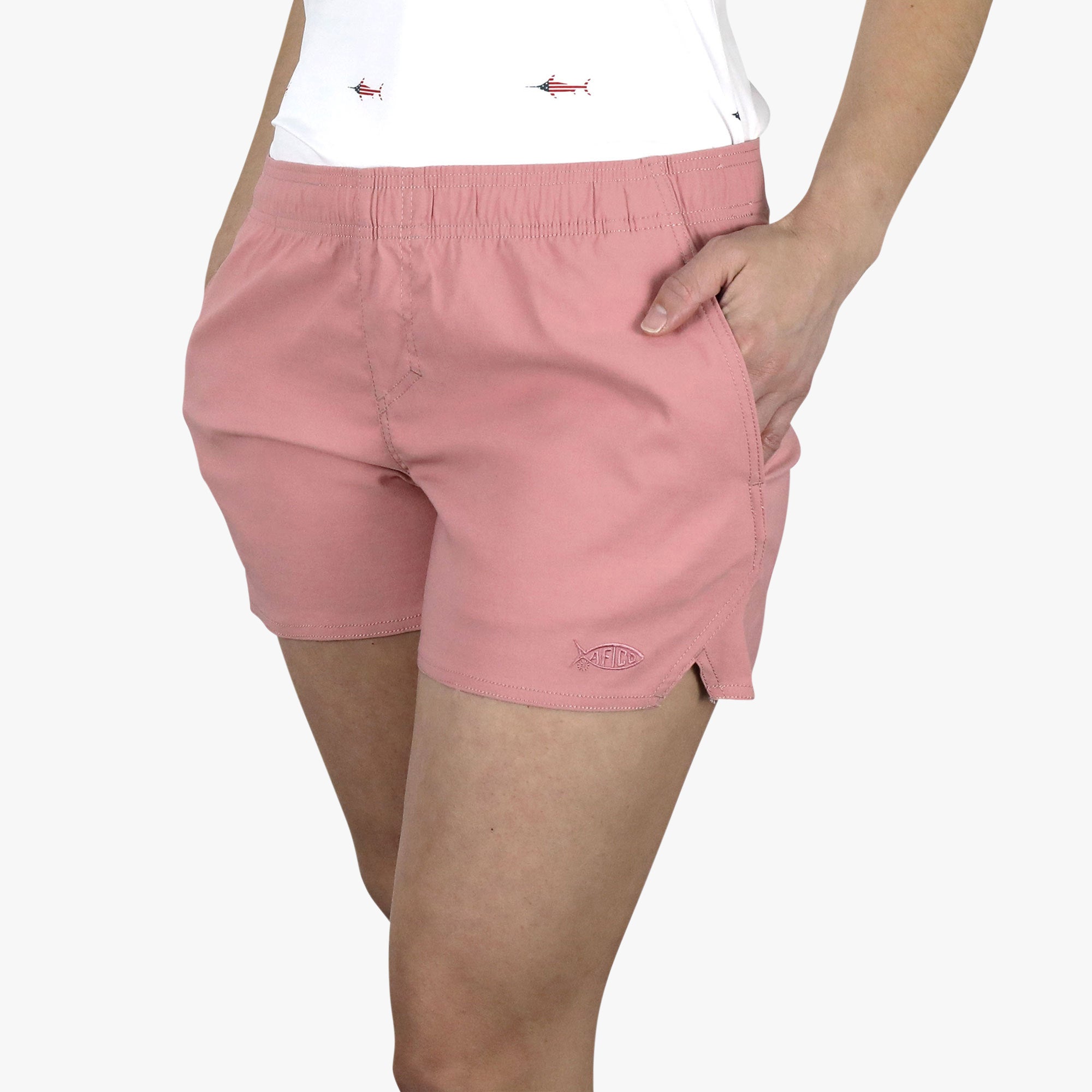 Women's Sirena Hybrid Tech Shorts - Image 3