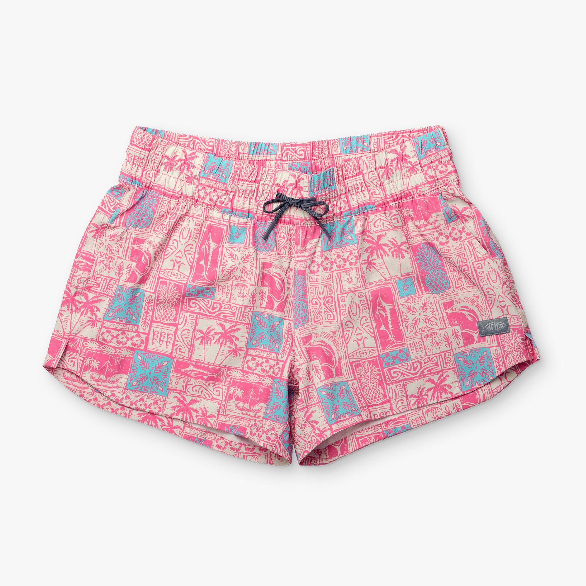 Women's Printed Strike Shorts | Flamingo Pink