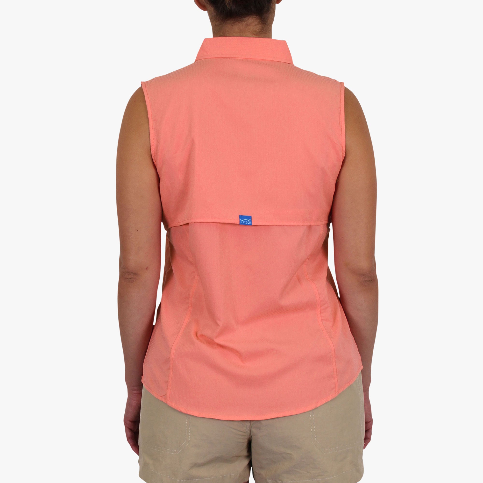 Women's Wrangle Sleeveless Vented Fishing Shirt - Image 6