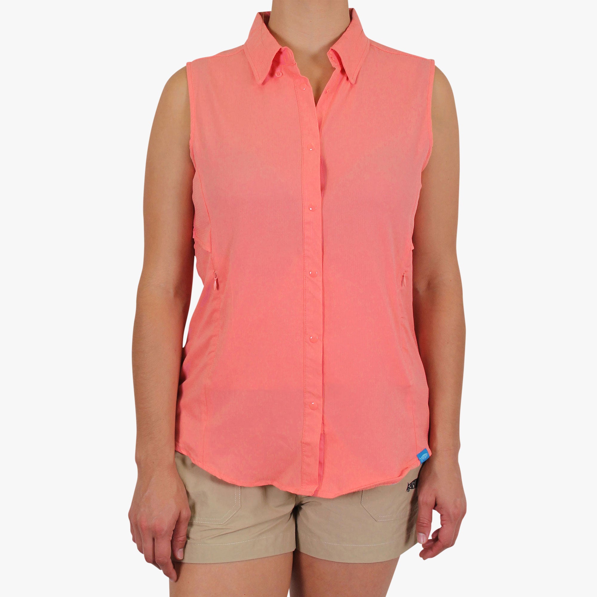 Women's Wrangle Sleeveless Vented Fishing Shirt - Image 5