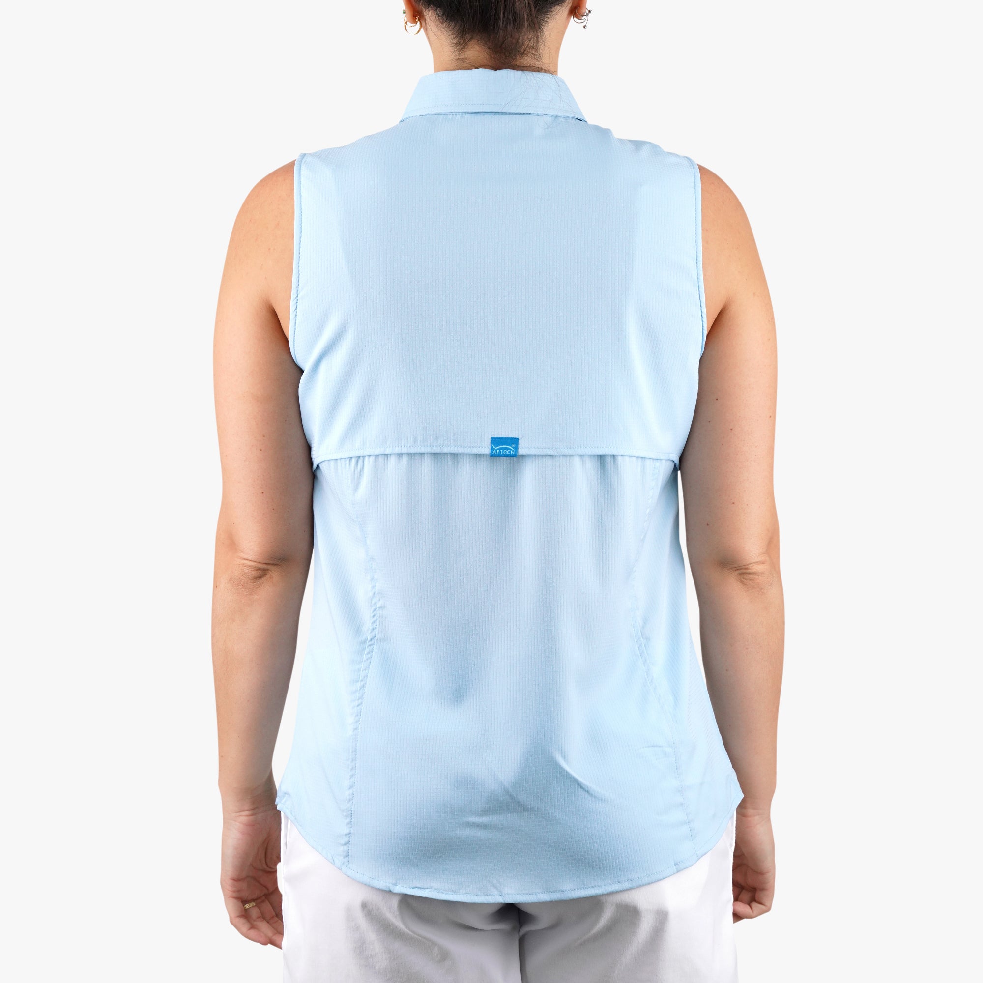 Women's Wrangle Sleeveless Vented Fishing Shirt - Image 8