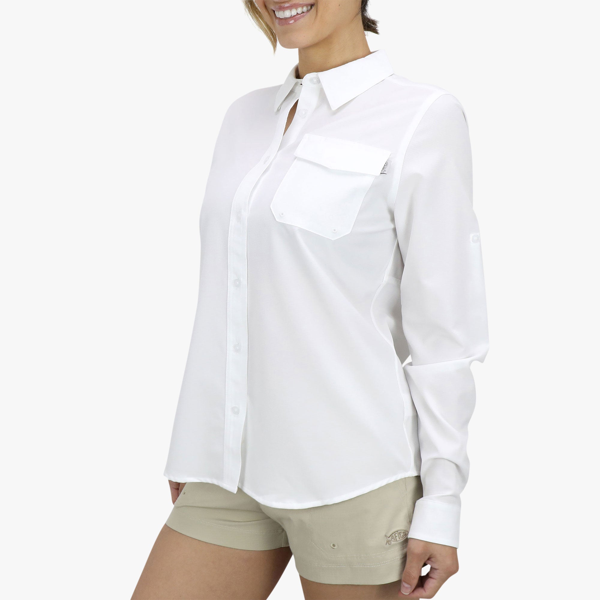 Women's Ace LS Button Down - Image 3