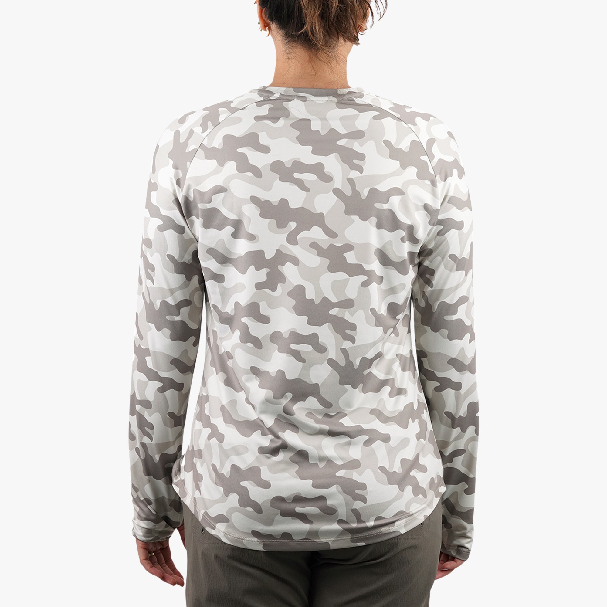 Women's Tactical Camo LS Performance Shirt - Image 2