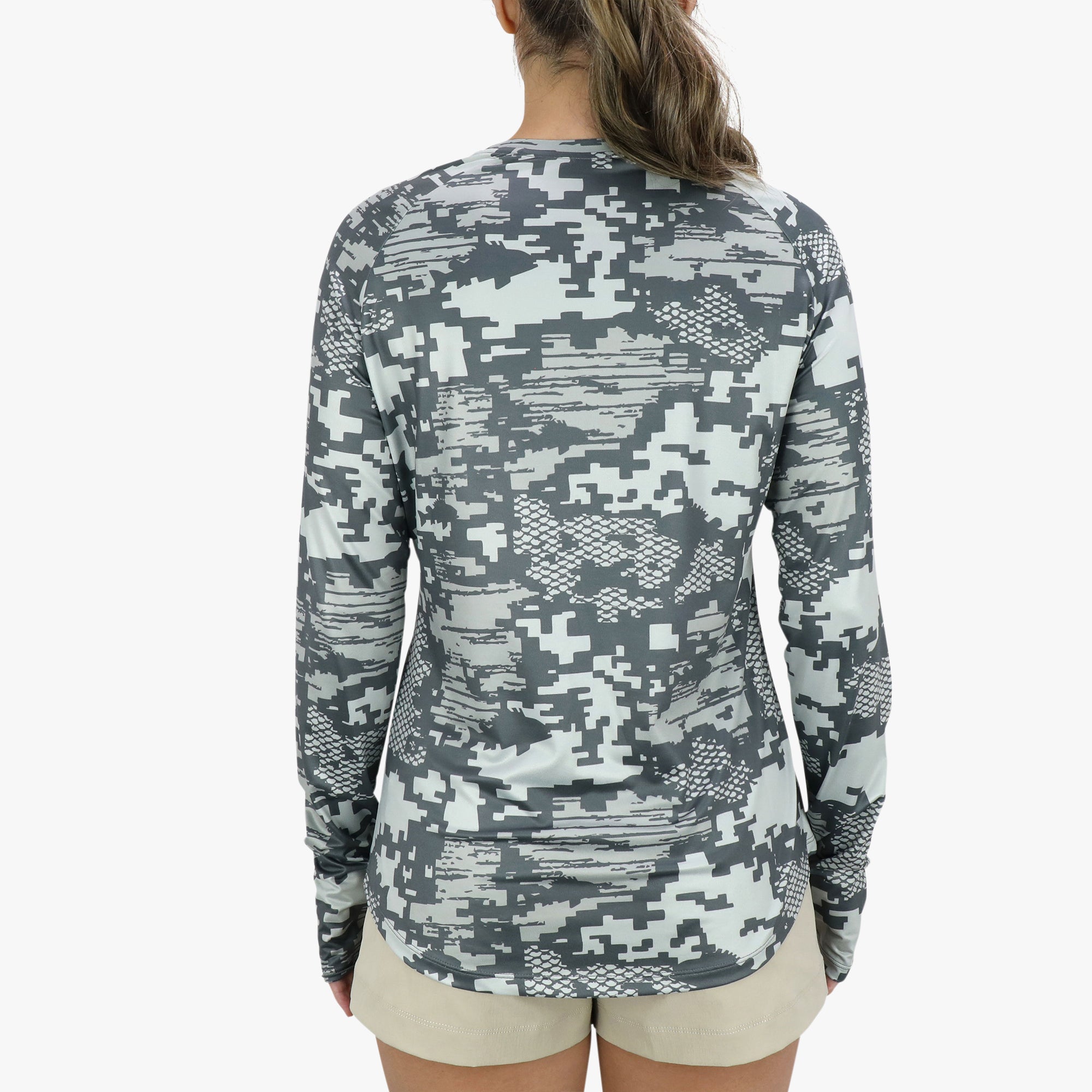 Women's Tactical Camo LS Performance Shirt - Image 6