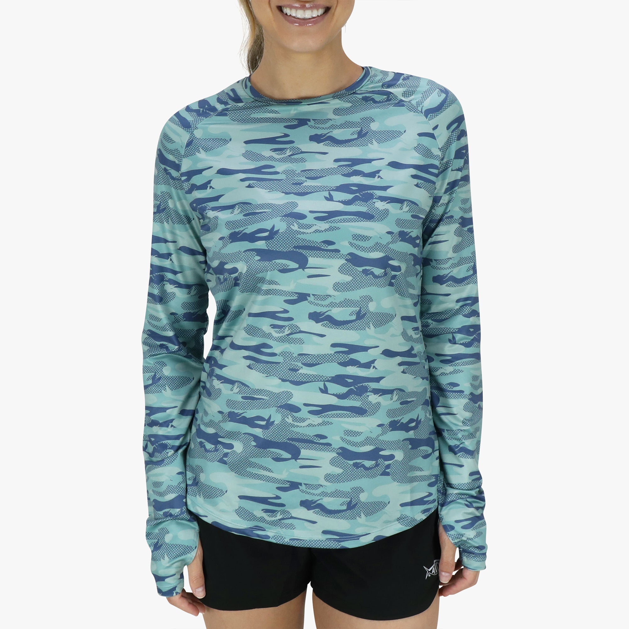Women's Tactical Camo LS Performance Shirt - Image 4