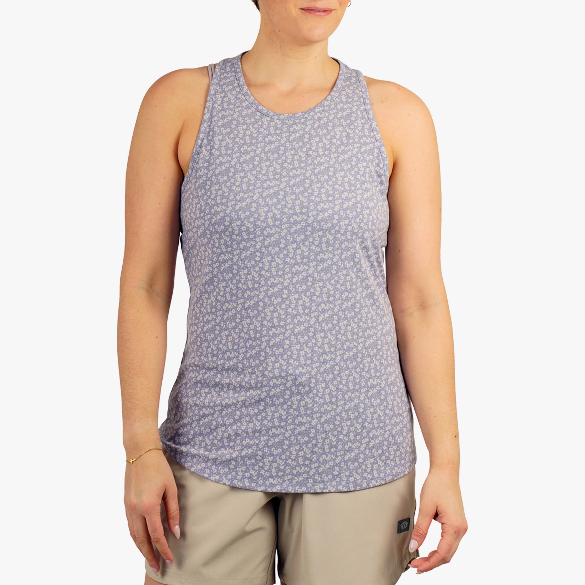 Women's Ocean Bound Printed Performance Tank | Daybreak - Image 2
