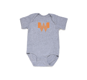 Grey Flying W Baby Bodysuit