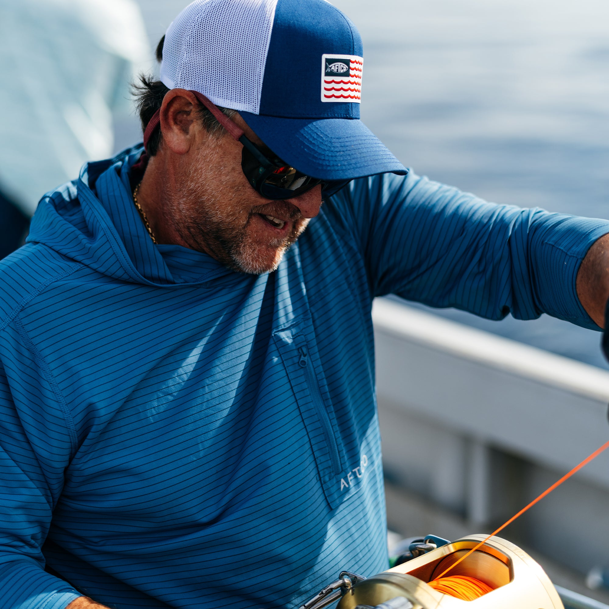 Channel Hooded Performance Shirt - Image 11