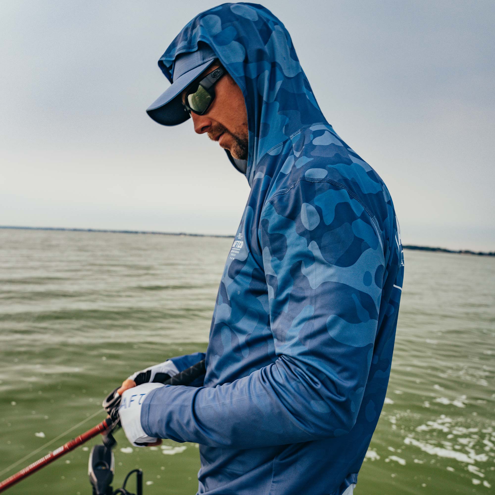 OG Camo UVX LS Sun Protection Hoodie - Image 6